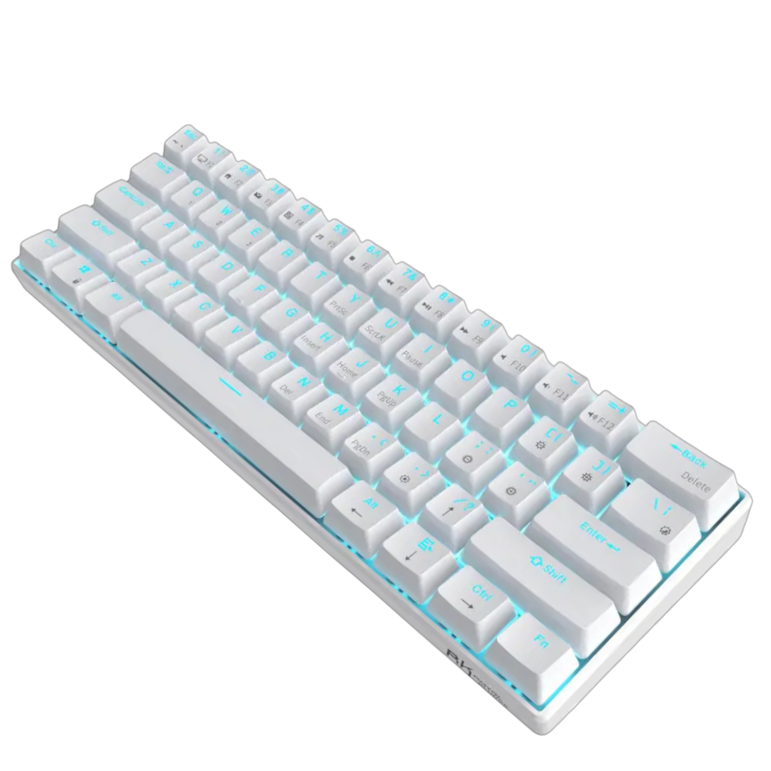 Teclado Gaming Royal Kludge RK61 RGB 60% Wireless Tri-Mode| MgM IMP