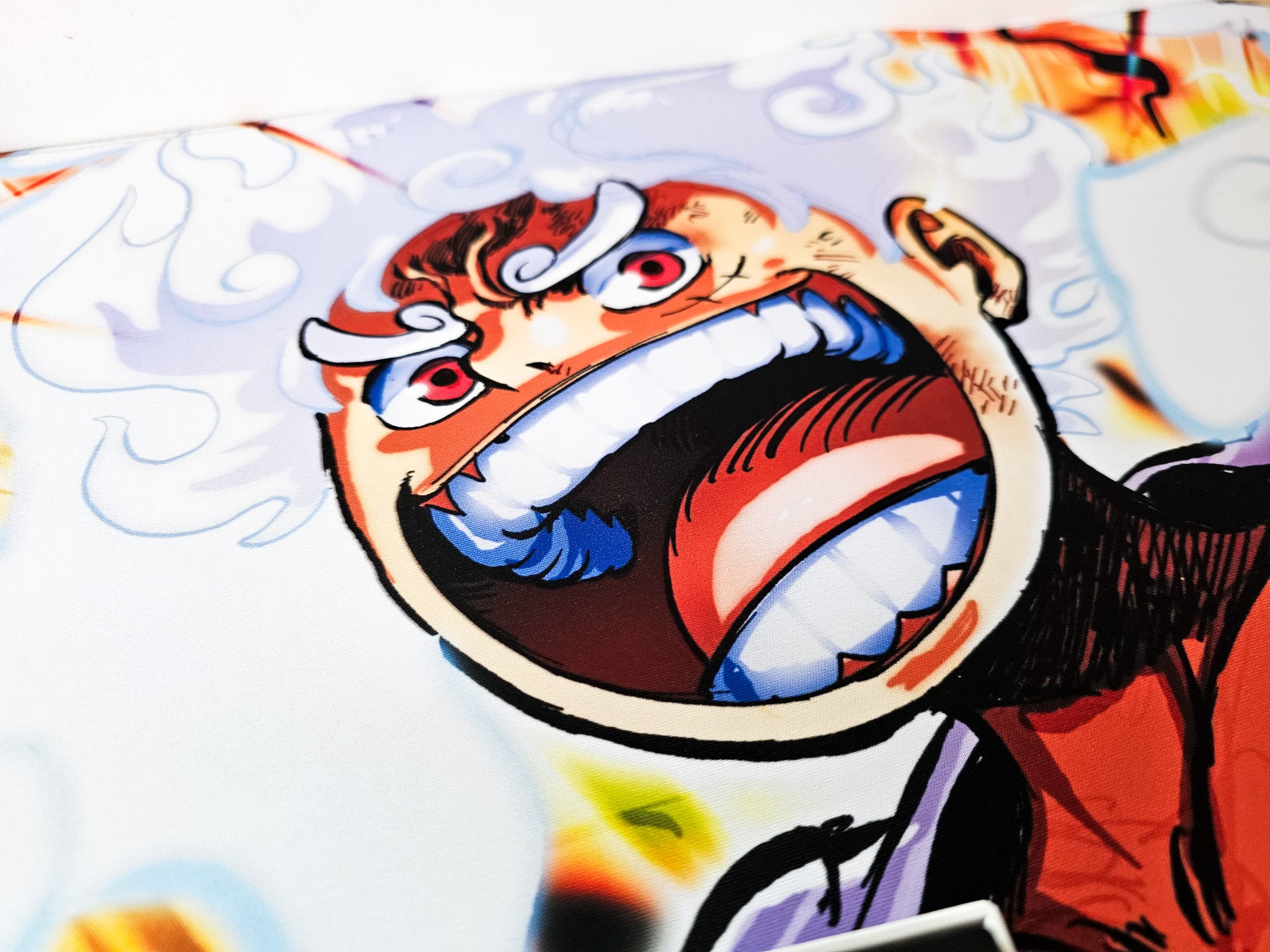 Mousepad Luffy Gear 5 | MGMGAMERS