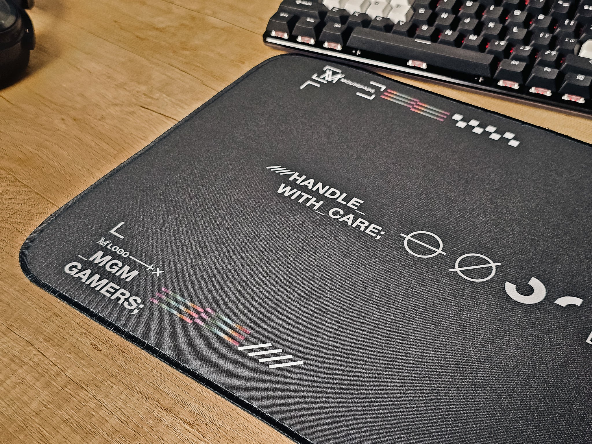 Mousepad X White | MGMGAMERS