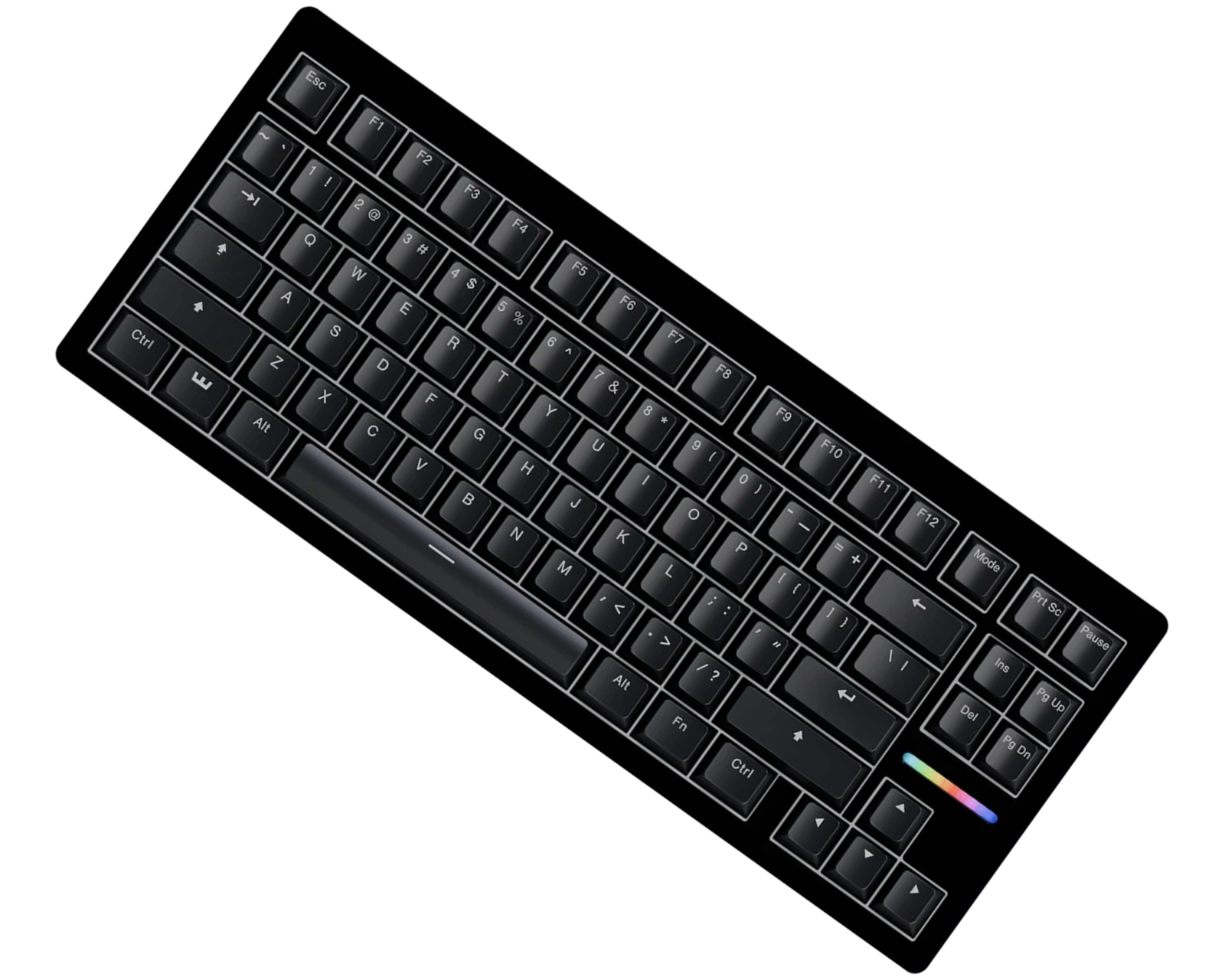 Teclado Mecanico Wooting 80HE ZInc Edition| MgM IMP