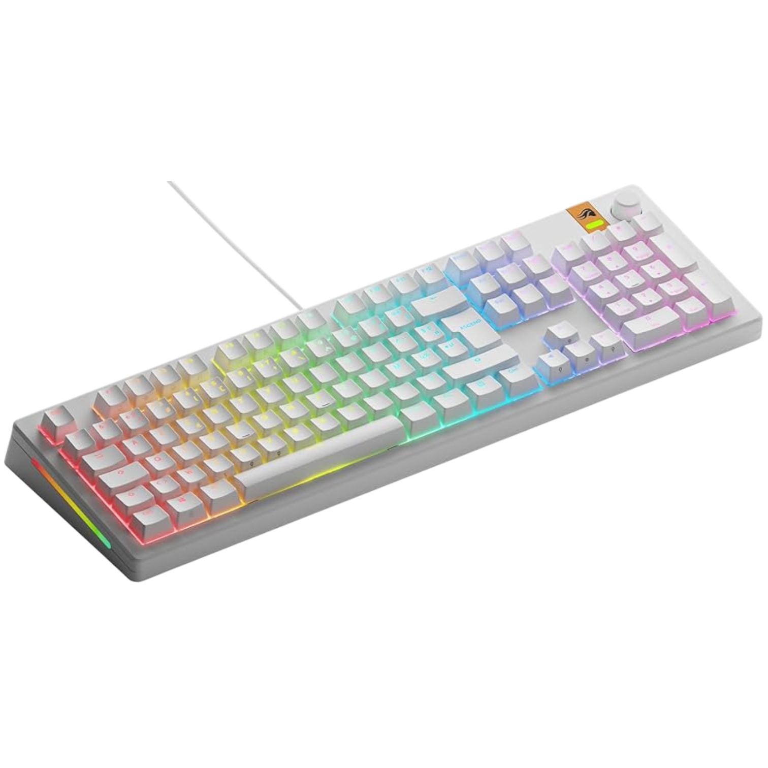 Teclado Gaming Glorious GMMK 3 RGB White| MgM IMP