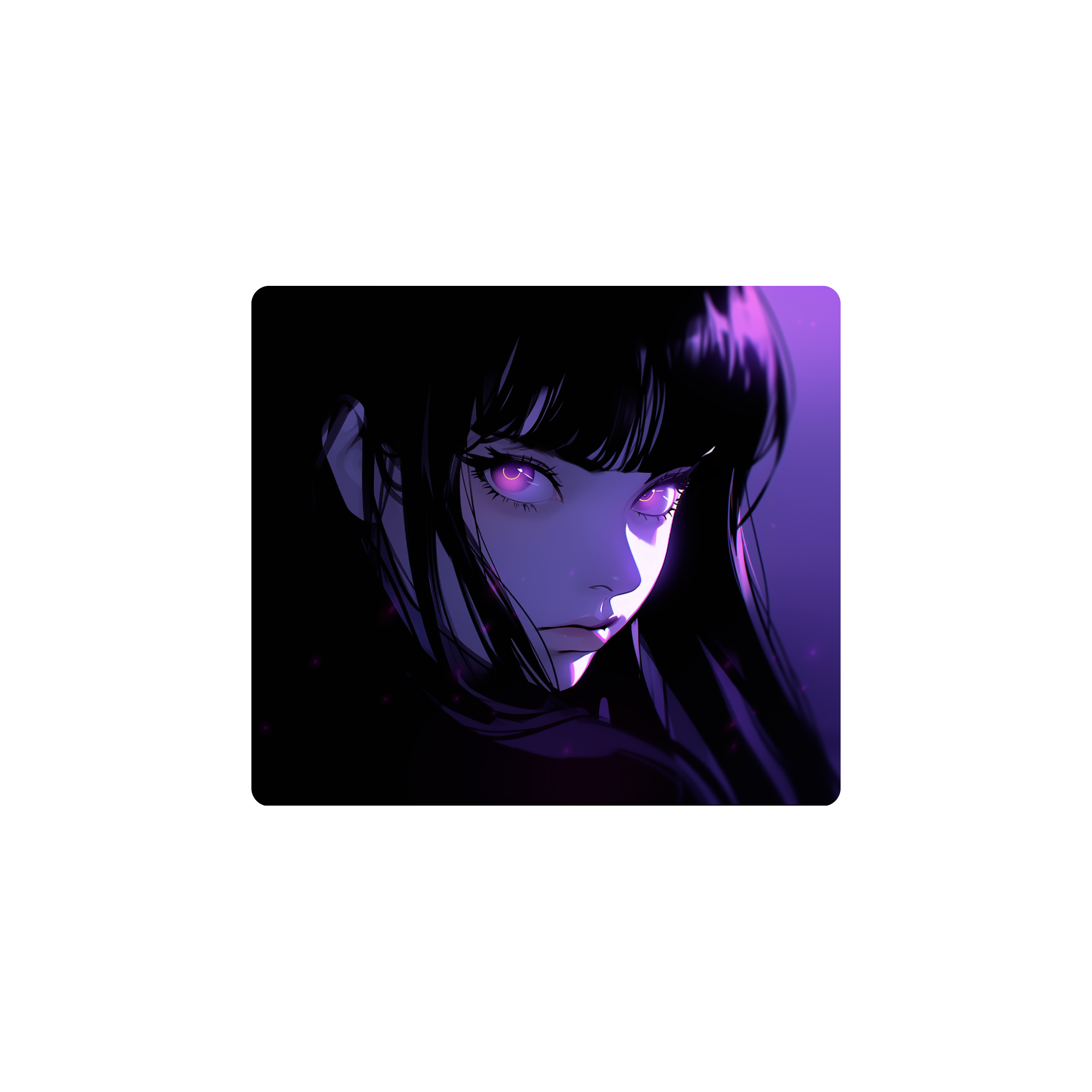 Mousepad AnimeGirlPurple 46x41 PRO | PERSONALIZADO