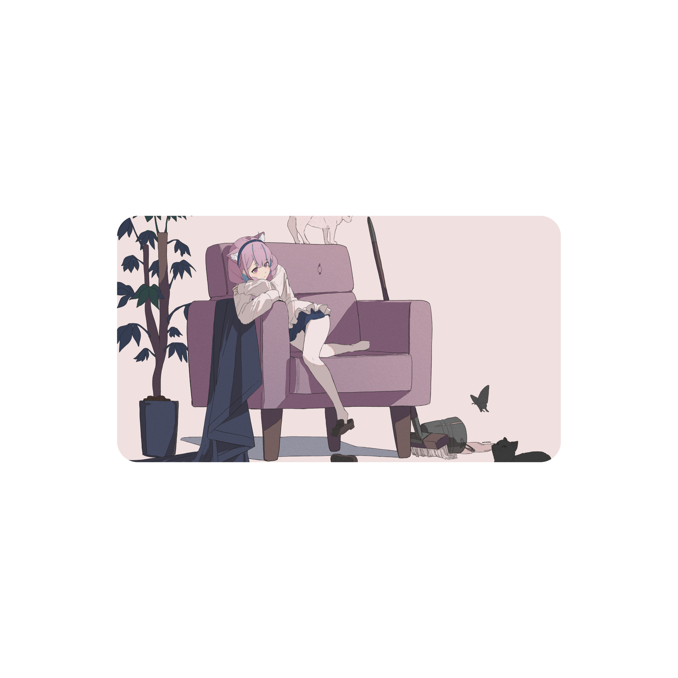 Mousepad Aqua Chill 60x33 Classic | PERSONALIZADO