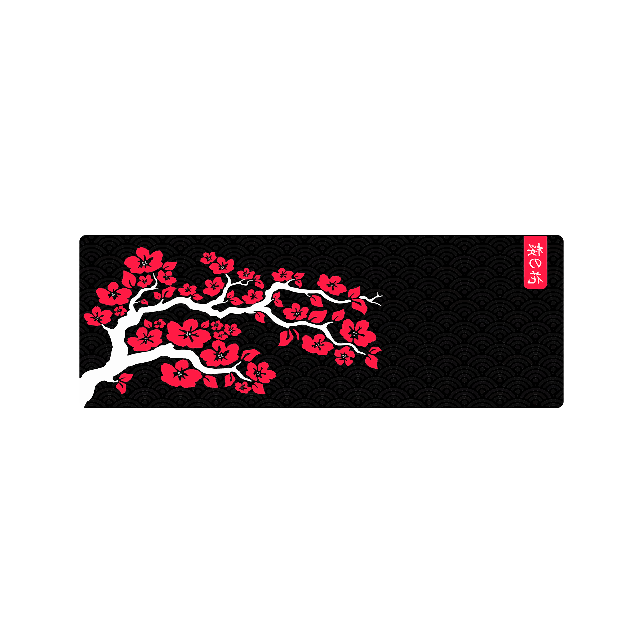 Mousepad Arbol rojo 100x35 Classic | PERSONALIZADO