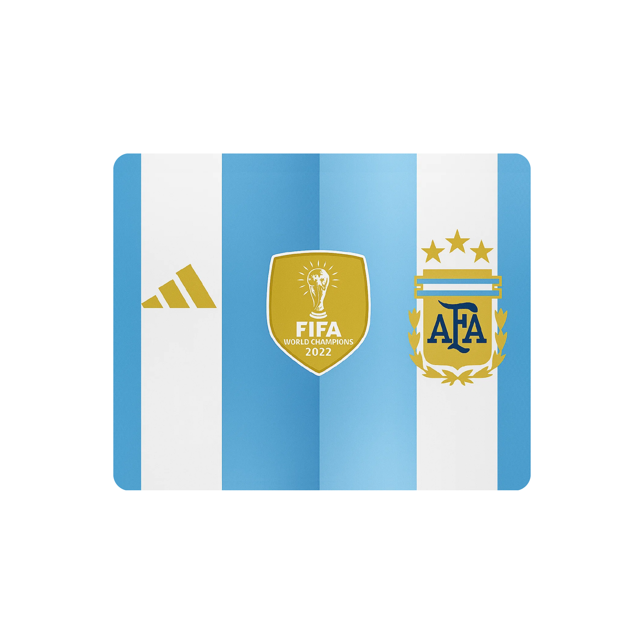 Mousepad Camiseta Argentina AFA 2025 | MGMGAMERS