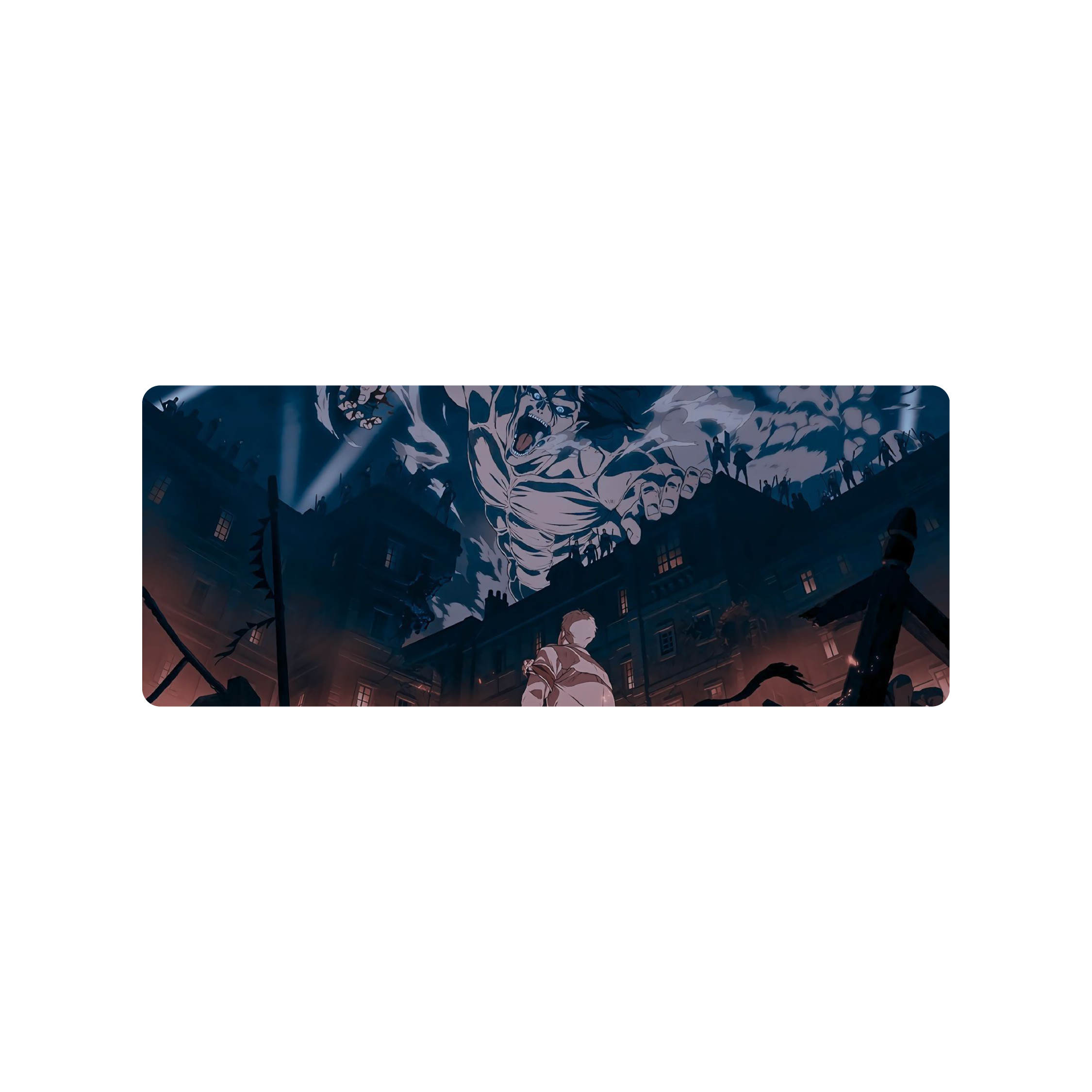 Mousepad Attack On Titan 77x30 Classic | PERSONALIZADO