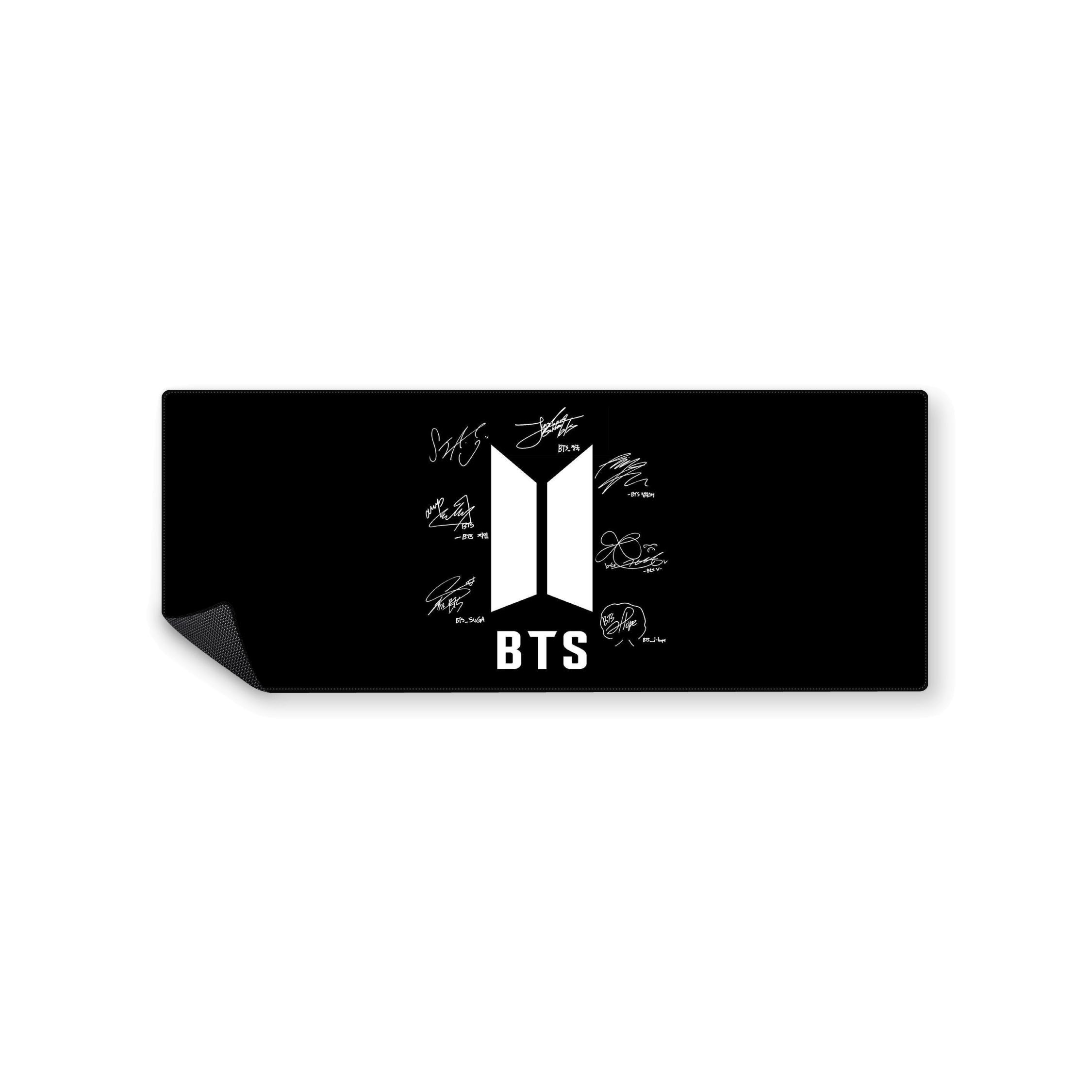 Mousepad BTS Signature 82x32 Classic | PERSONALIZADO