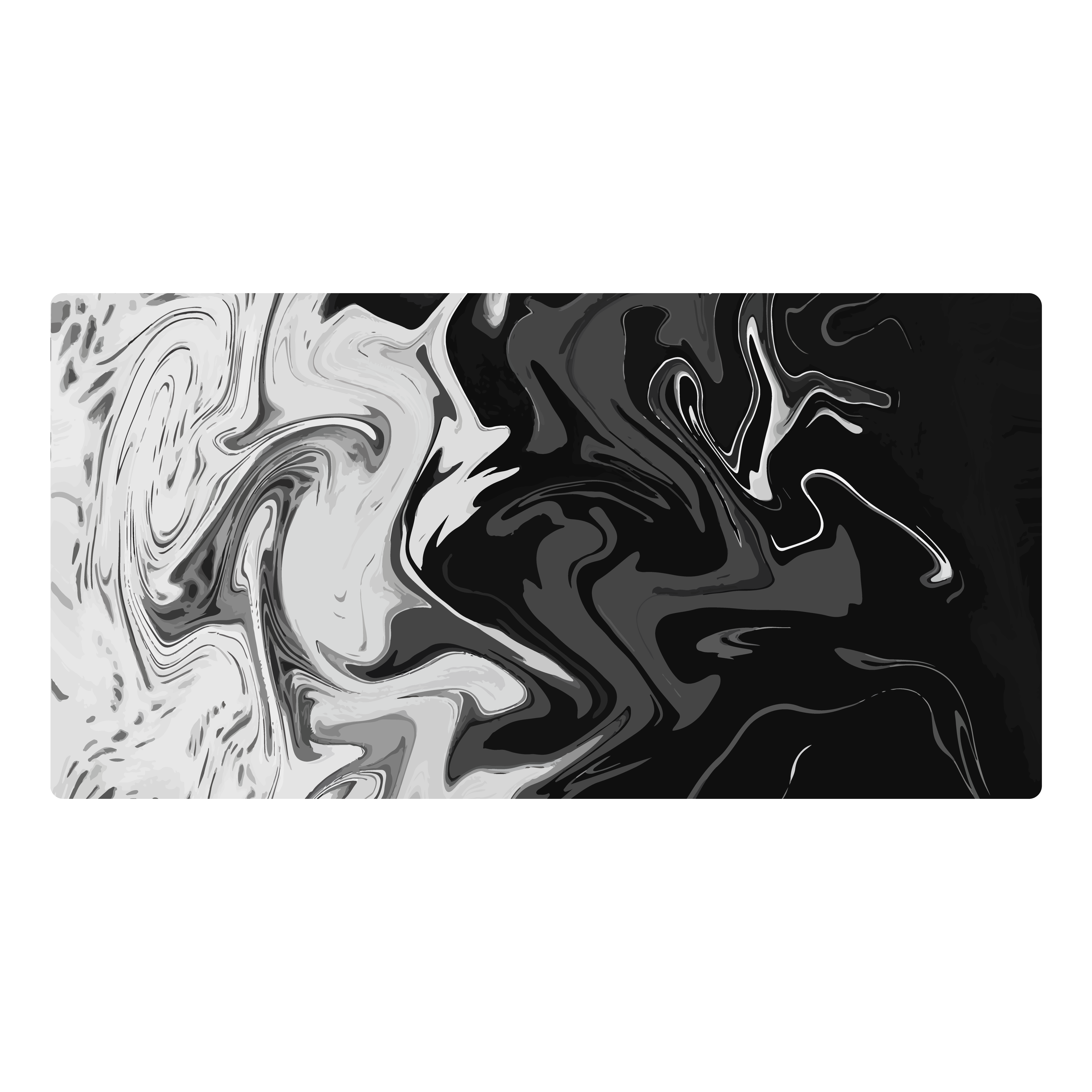 Mousepad B&W LIquid 140x70 Classic | PERSONALIZADO