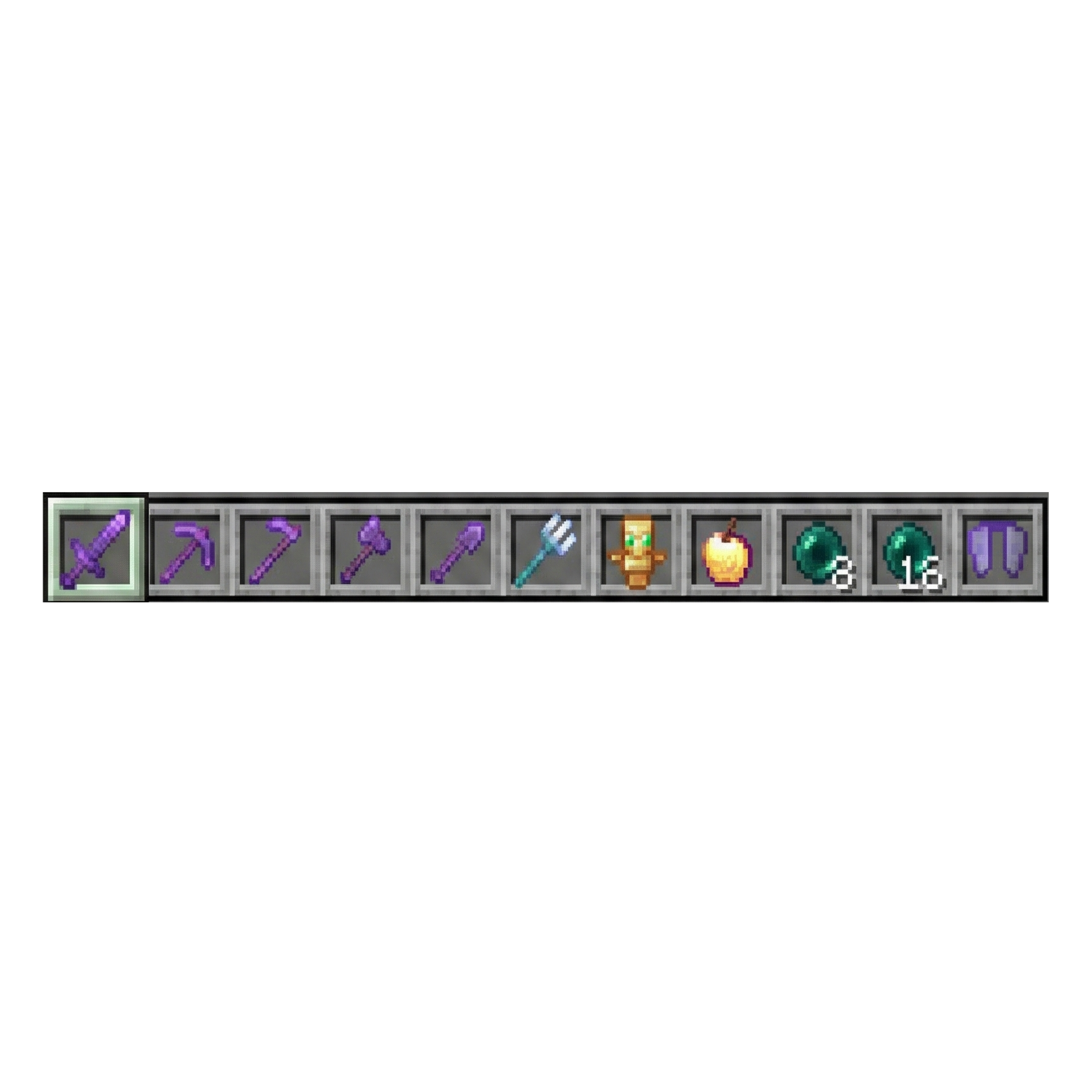 Barra Minecraft 90x10 | EXTRAS MGM