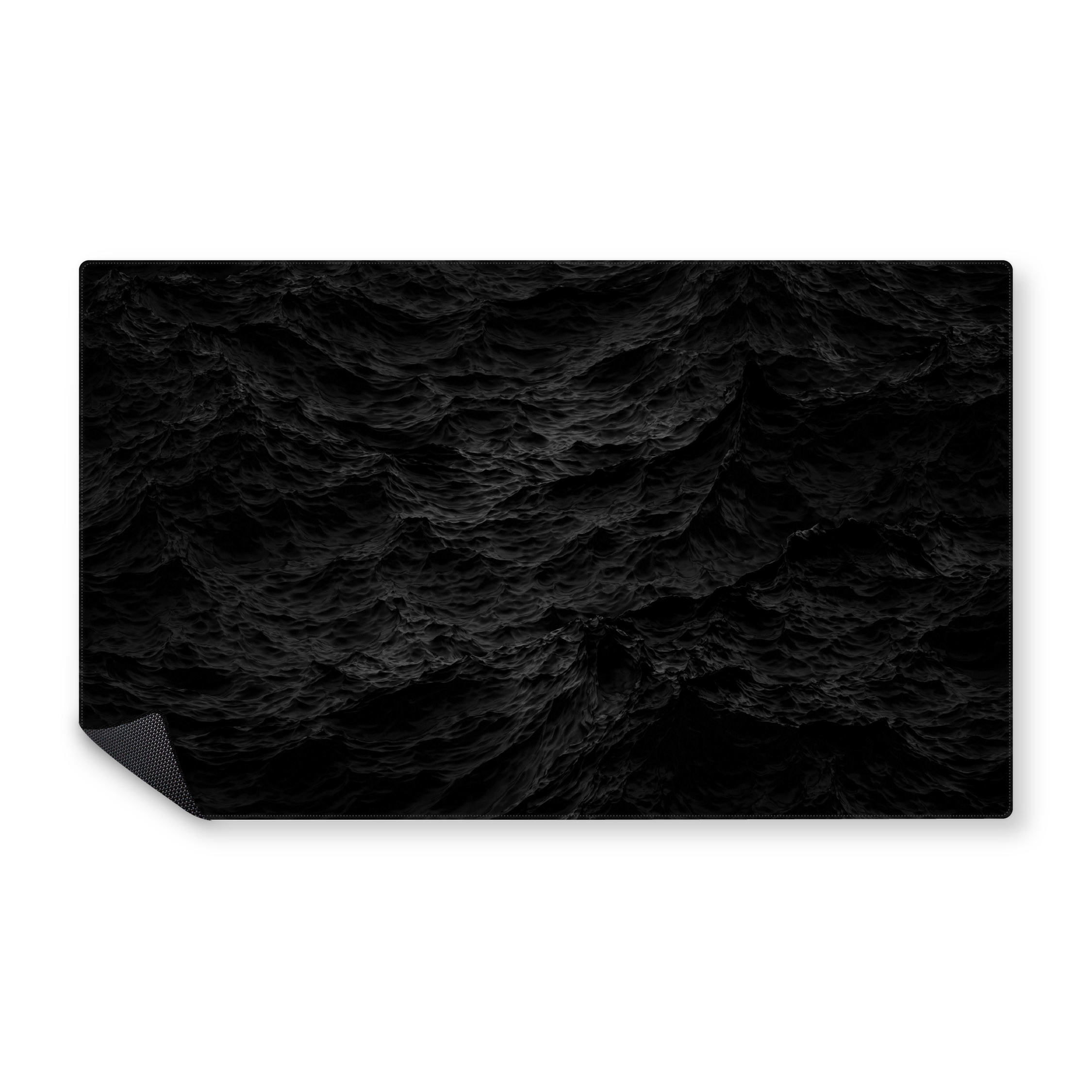 Mousepad Black Waves 100x60 PRO | PERSONALIZADO