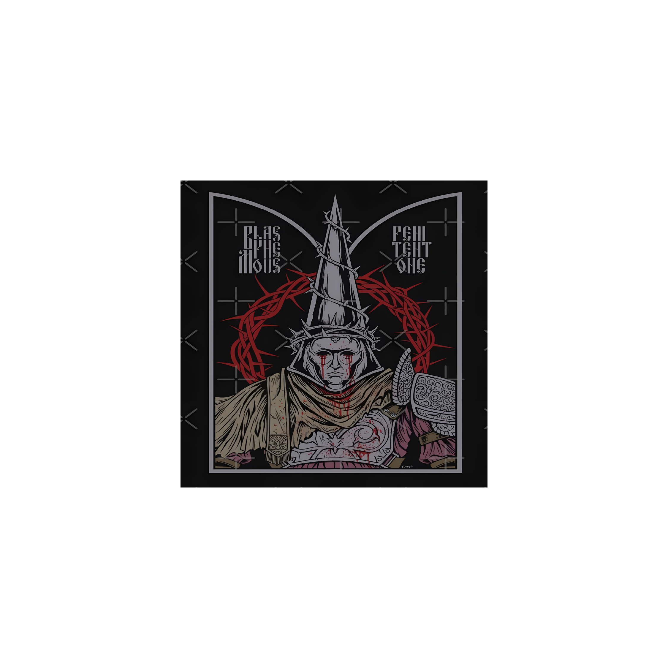 Mousepad Blasphemous 40x40 PRO | PERSONALIZADO