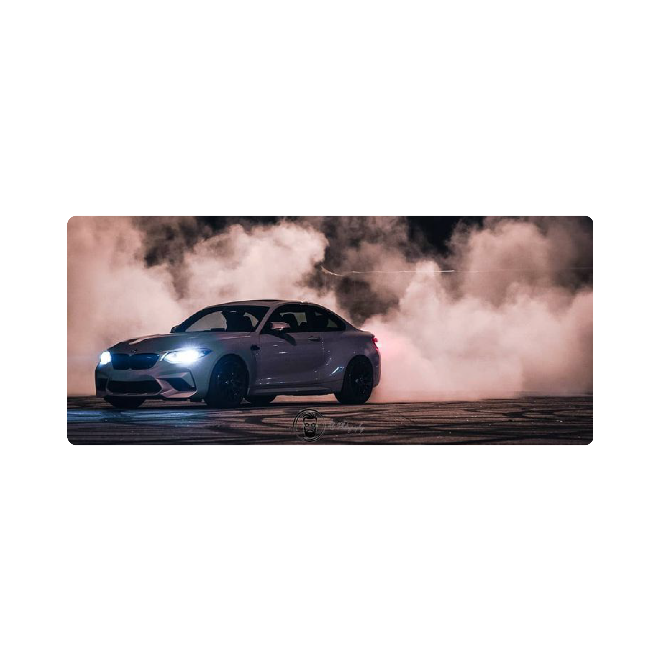 Mousepad Bmw Blanco 70x30 Classic | PERSONALIZADO