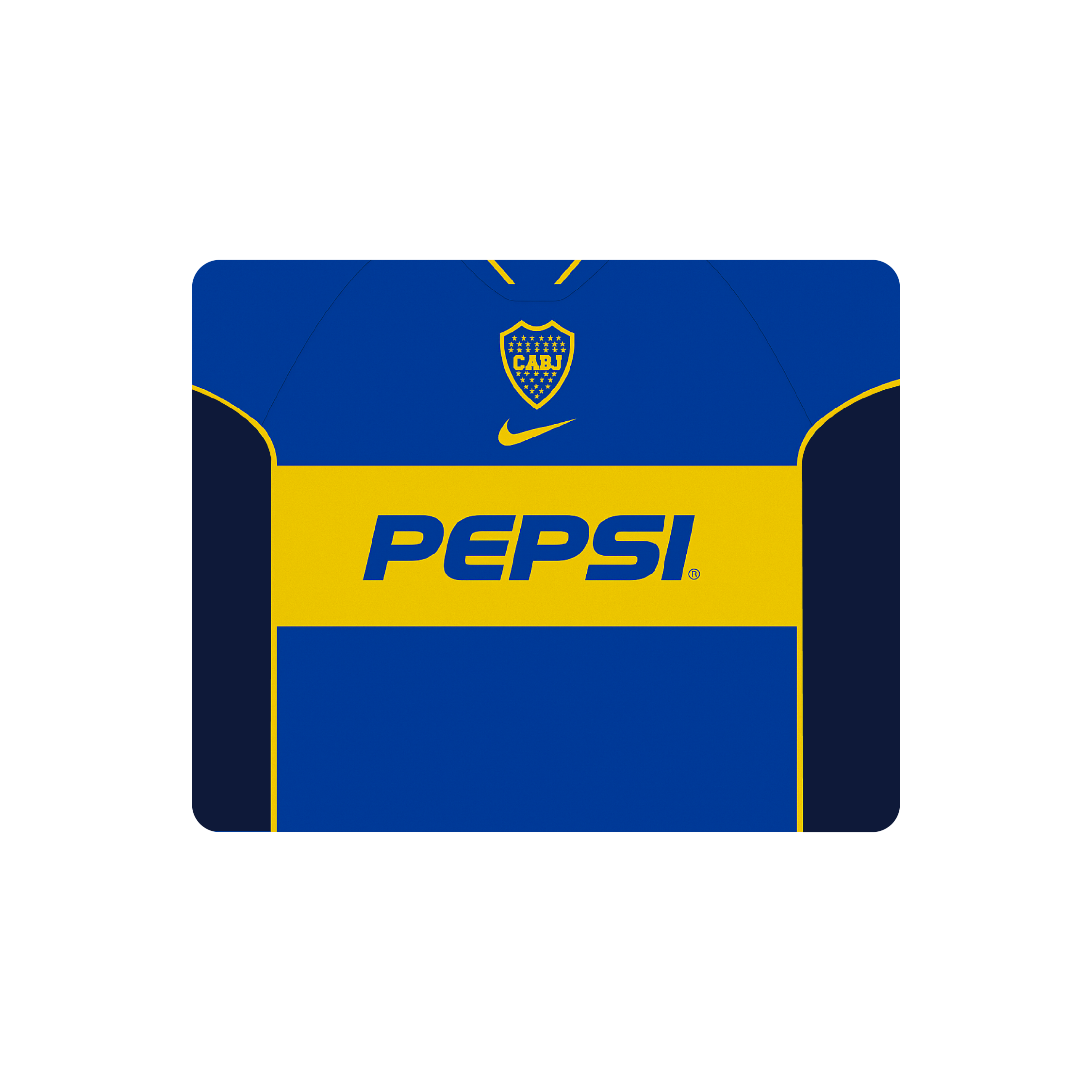 Mousepad Camiseta Club Atletico Boca Jrs 2002 | MGMGAMERS