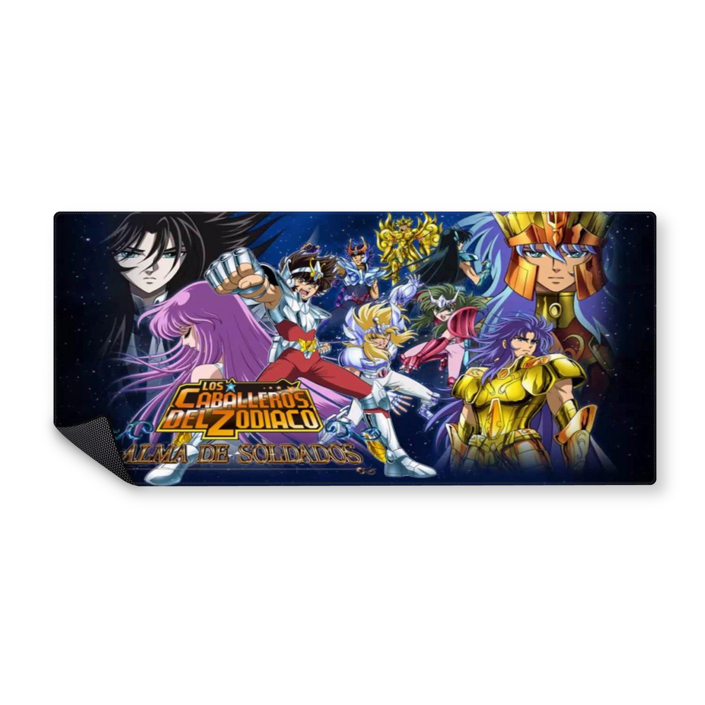 Mousepad Caballeros del zodiaco 90x40 Classic | PERSONALIZADO
