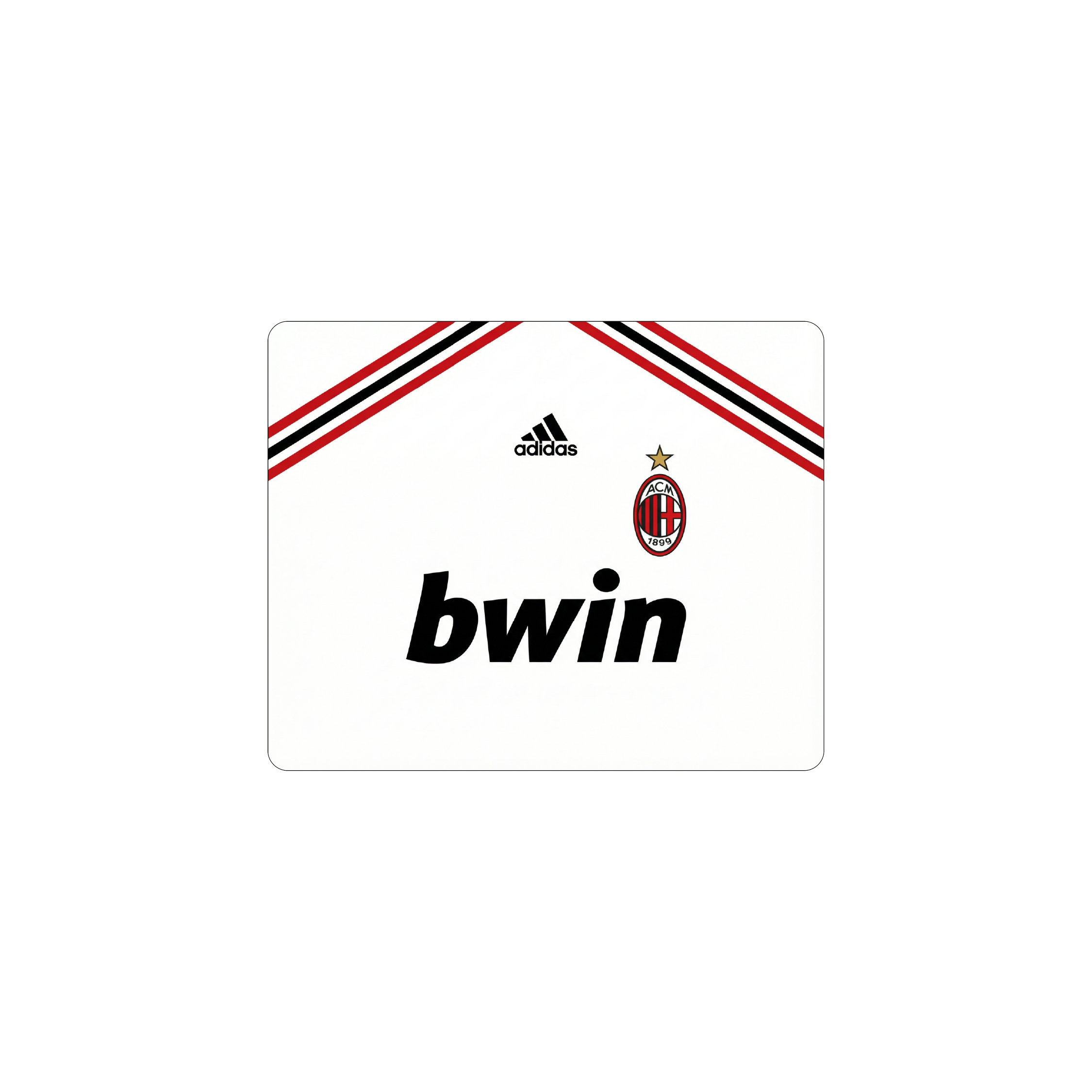 Mousepad Camiseta AC Milan 2007 | MGMGAMERS