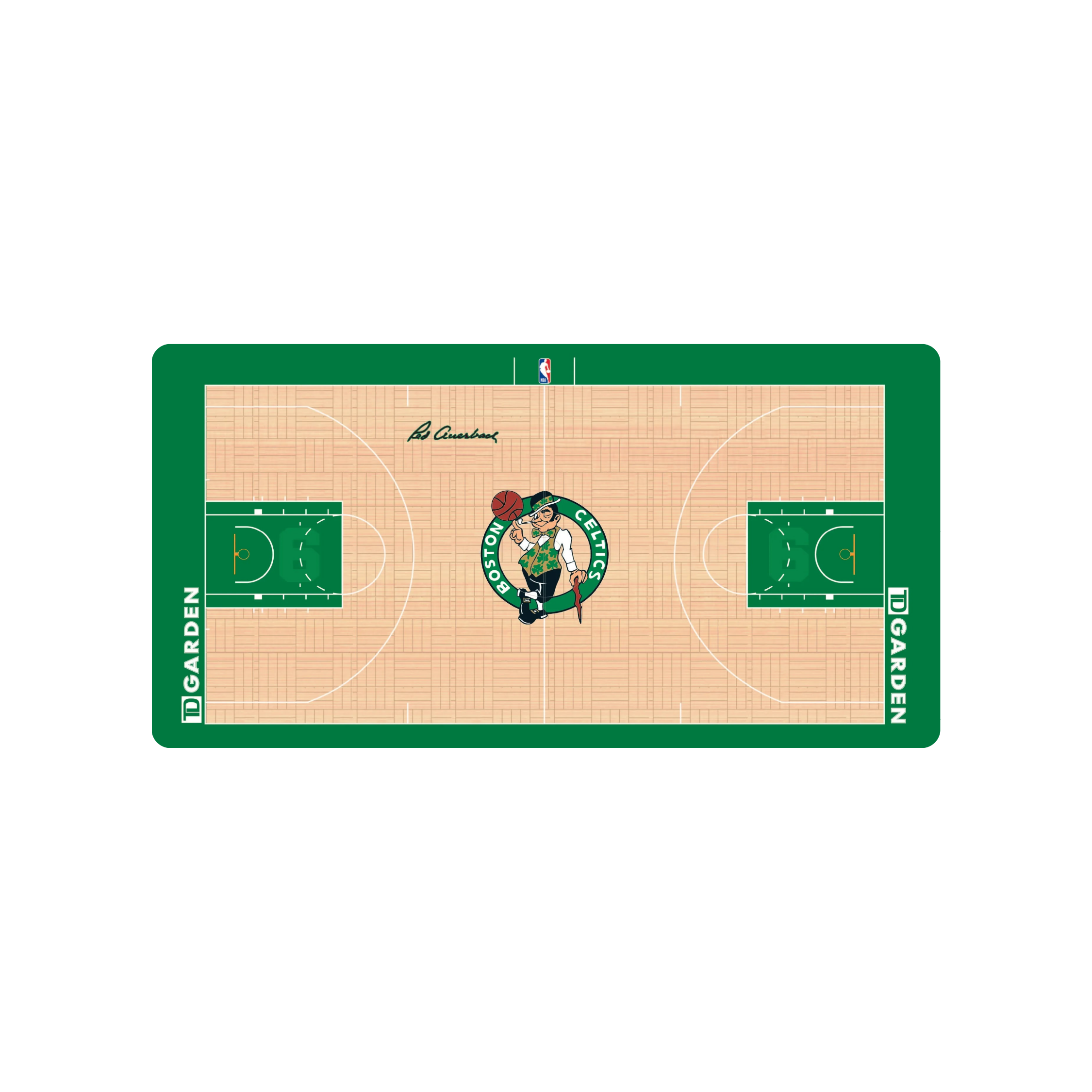 Mousepad Cancha Boston Celtics 80x40 | MGMGAMERS