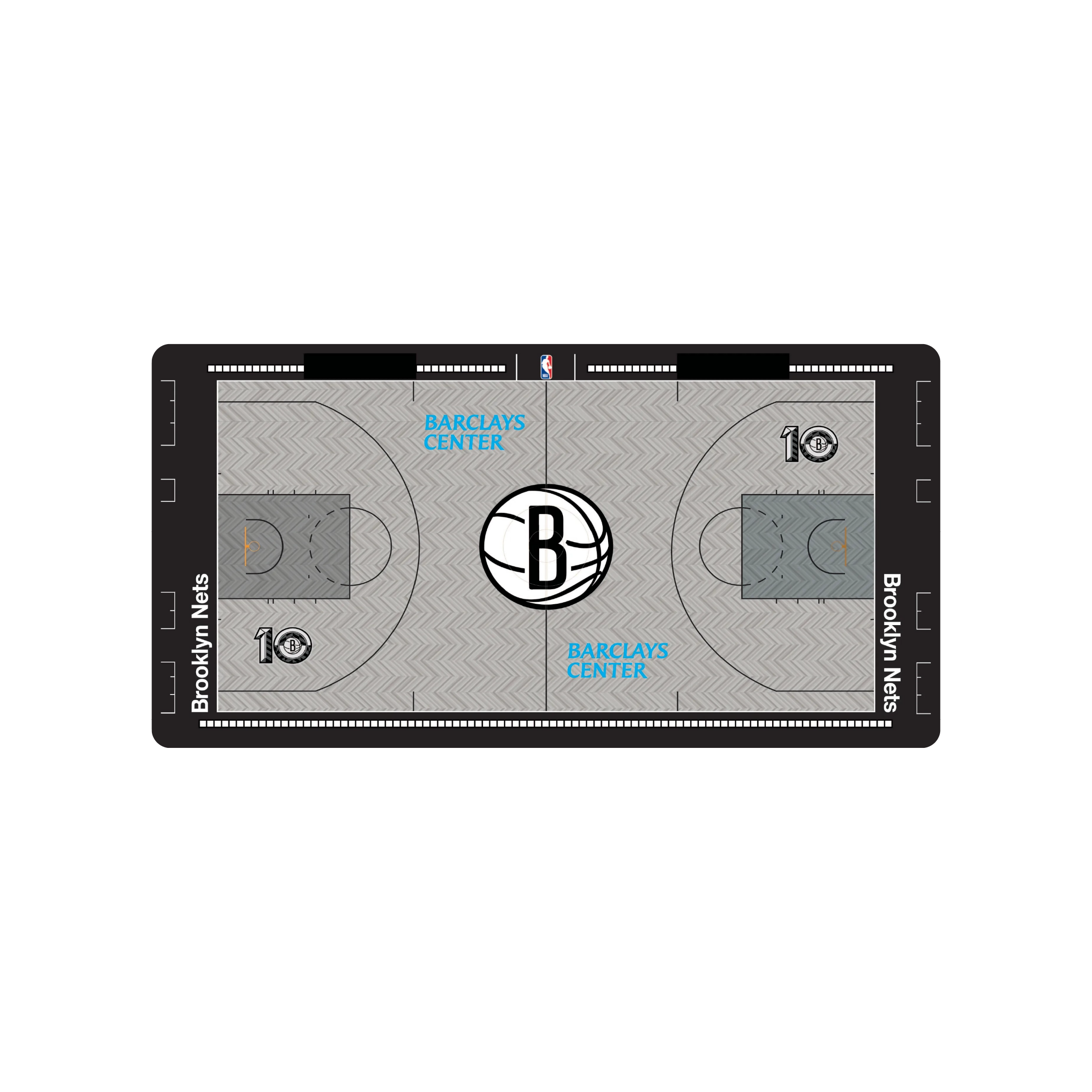 Mousepad Cancha Brooklyn Nets 80x40 | MGMGAMERS