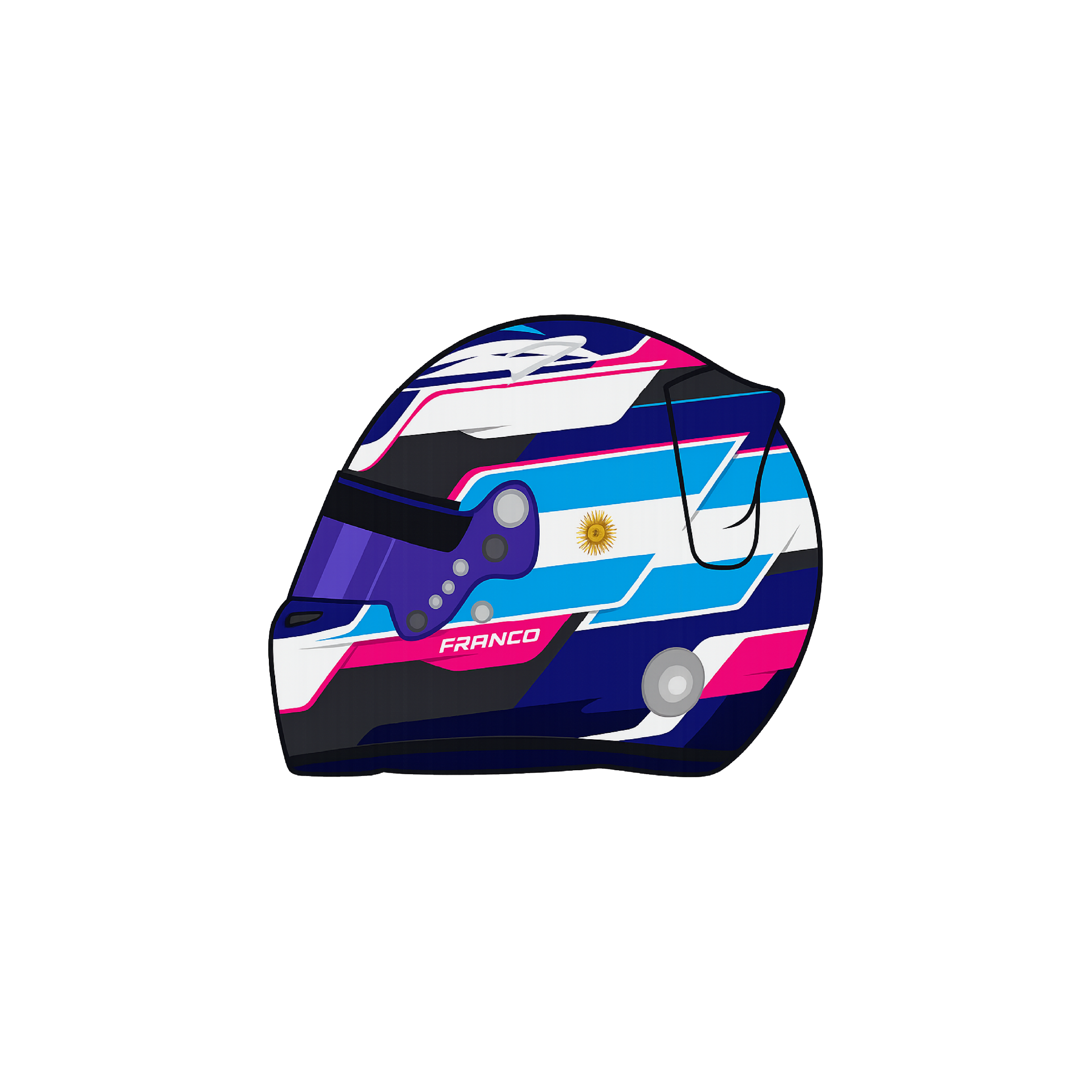 Casco Colapinto 1 25x25 | MgM FORMS