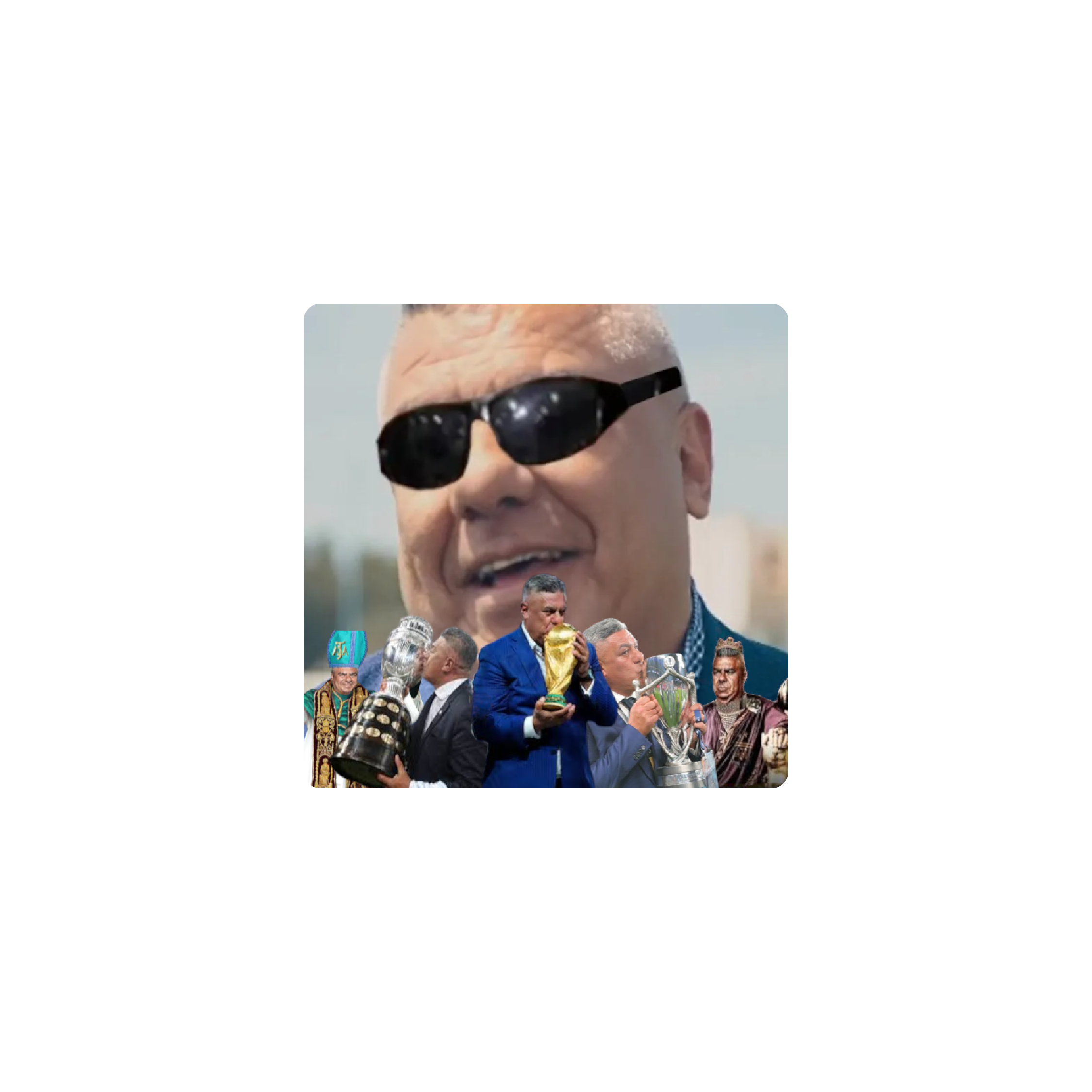 Mousepad Chiqui Tapia 25x25 Classic | PERSONALIZADO