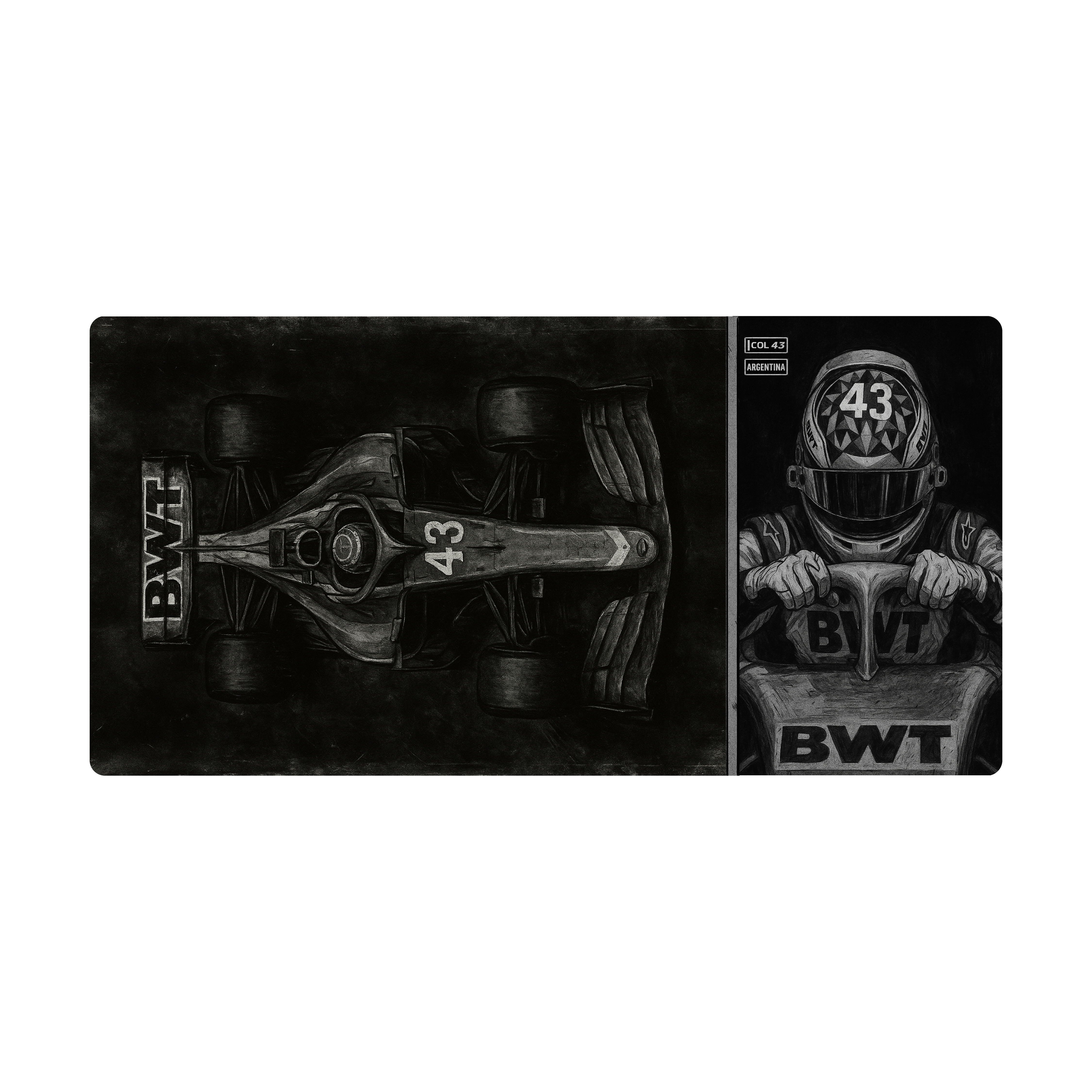 Mousepad Colapinto f1 100x50 Classic | PERSONALIZADO