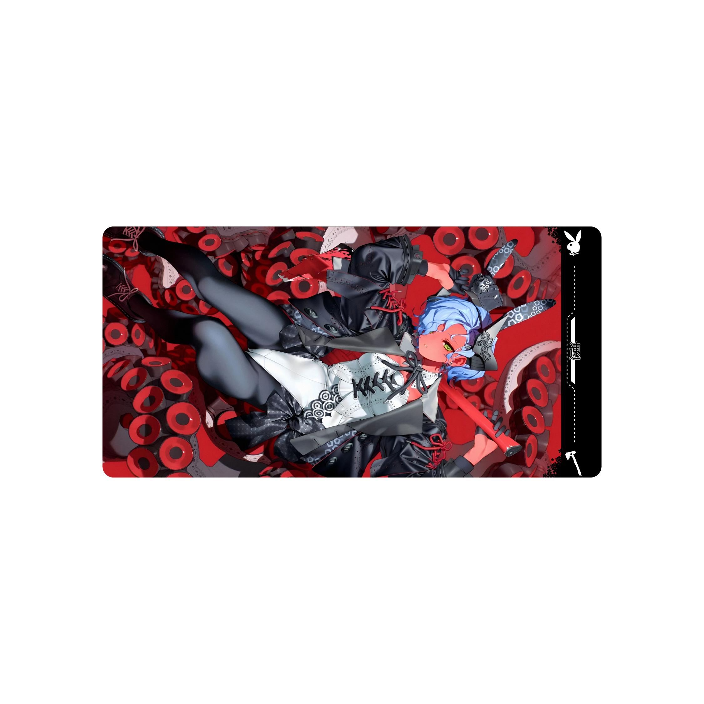 Mousepad ConejitaconHacha03 120x60 Classic | PERSONALIZADO