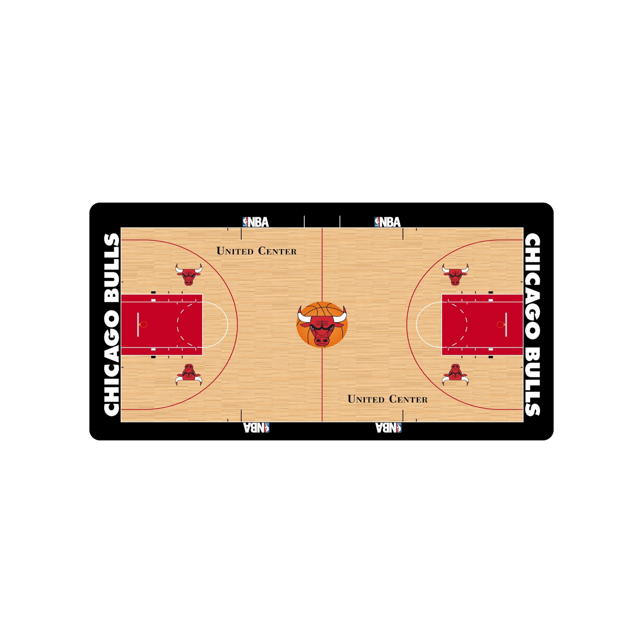 Mousepad Cancha Chicago Bulls 80x40 | MGMGAMERS