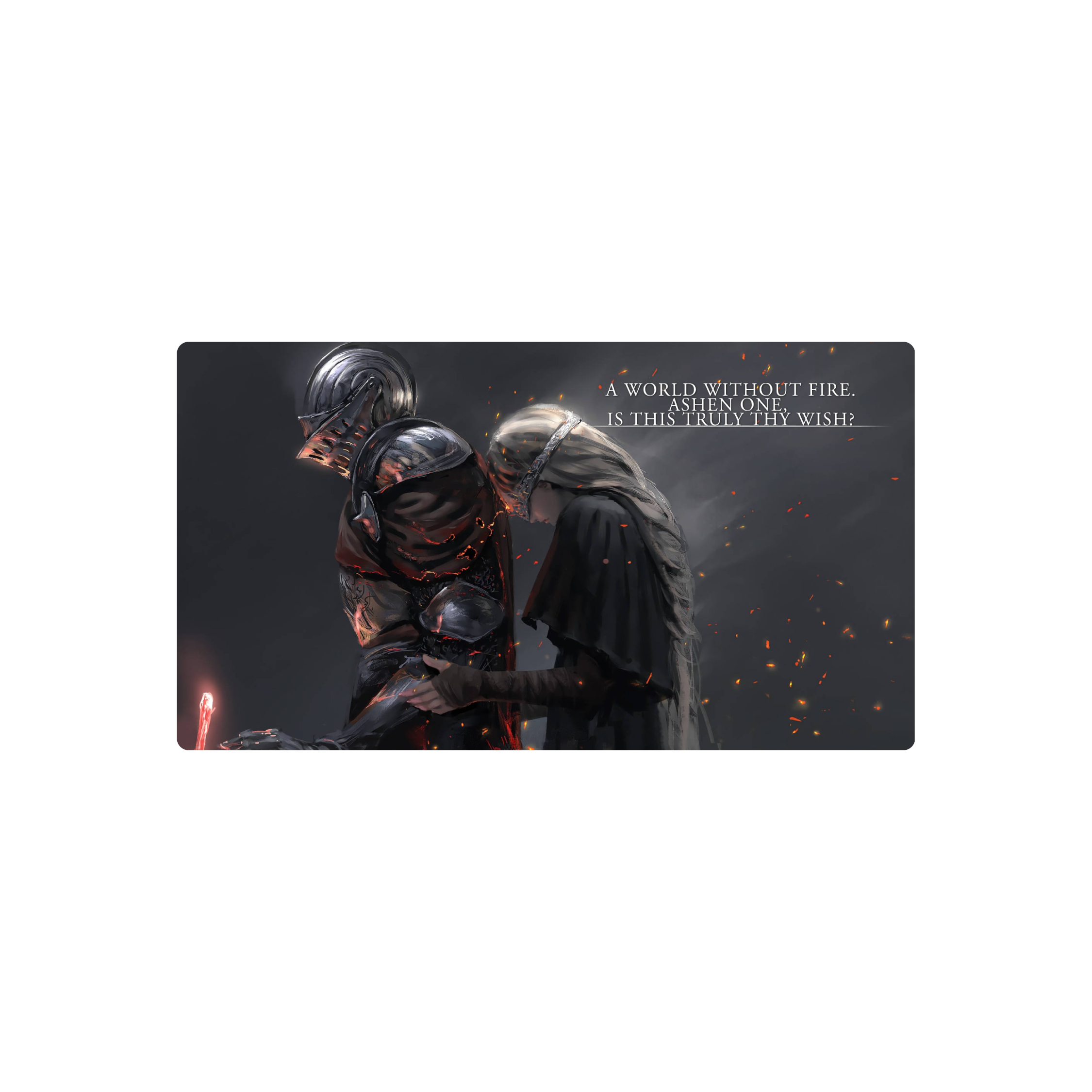 Mousepad Dark Sould Fire Keeper 100x55 PRO | PERSONALIZADO