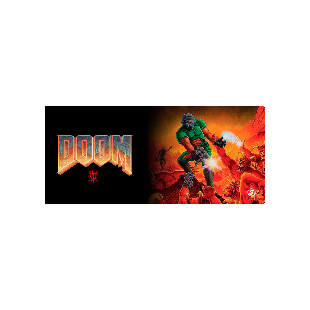 Mousepad Doom 60x26 Classic | PERSONALIZADO