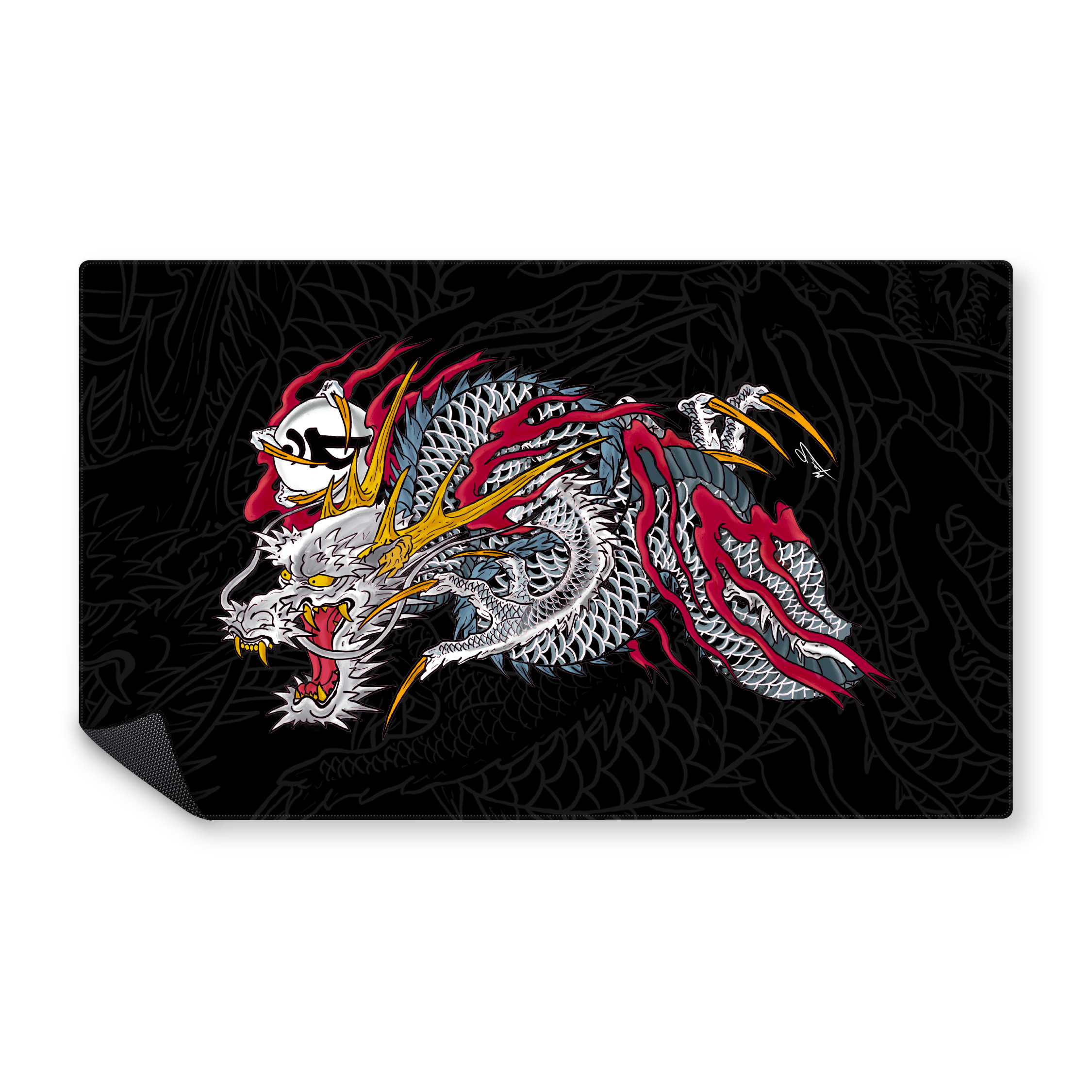Mousepad El Dragón de Dojima 100x60 PRO | PERSONALIZADO
