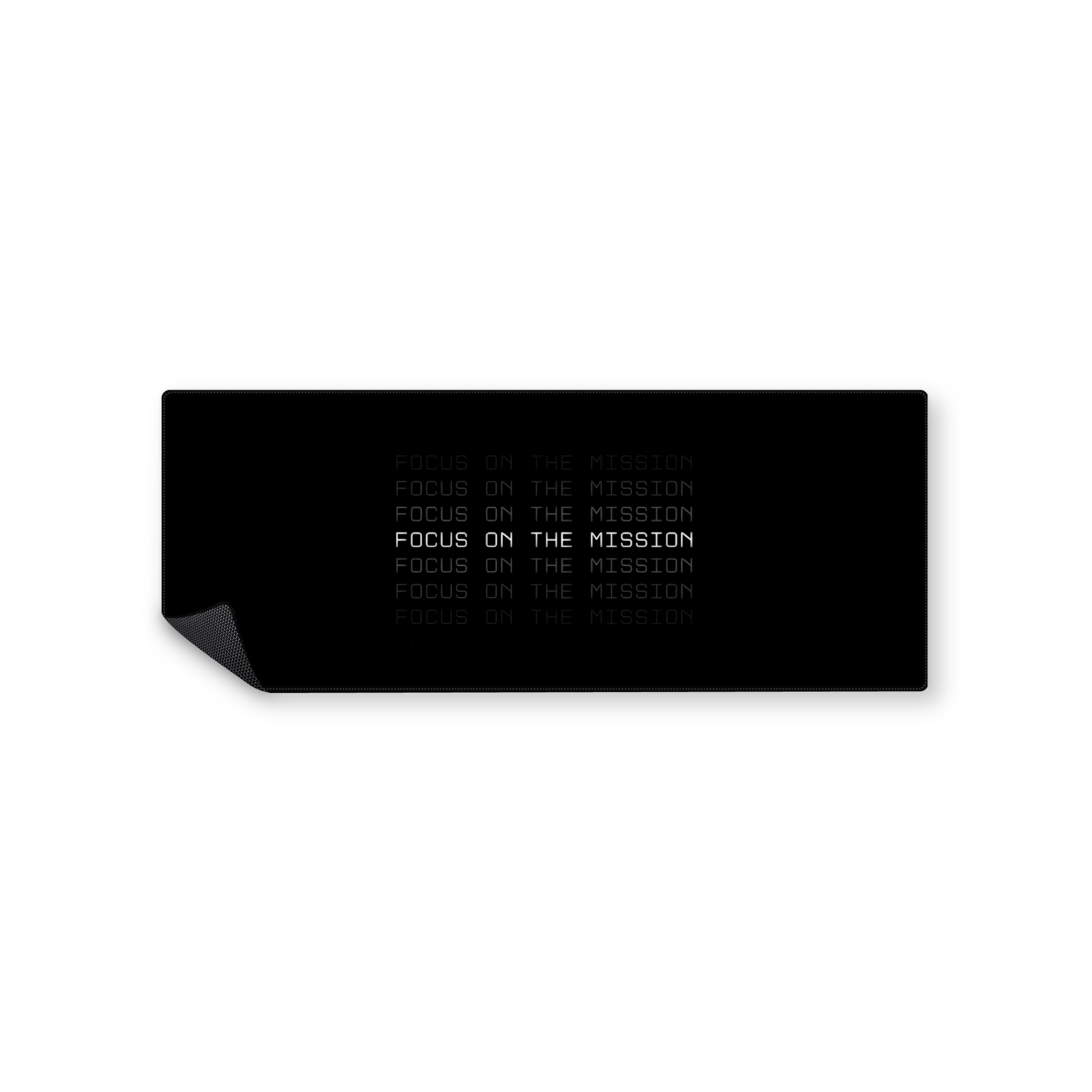 Mousepad Focus on the mission 82x32 Classic | PERSONALIZADO