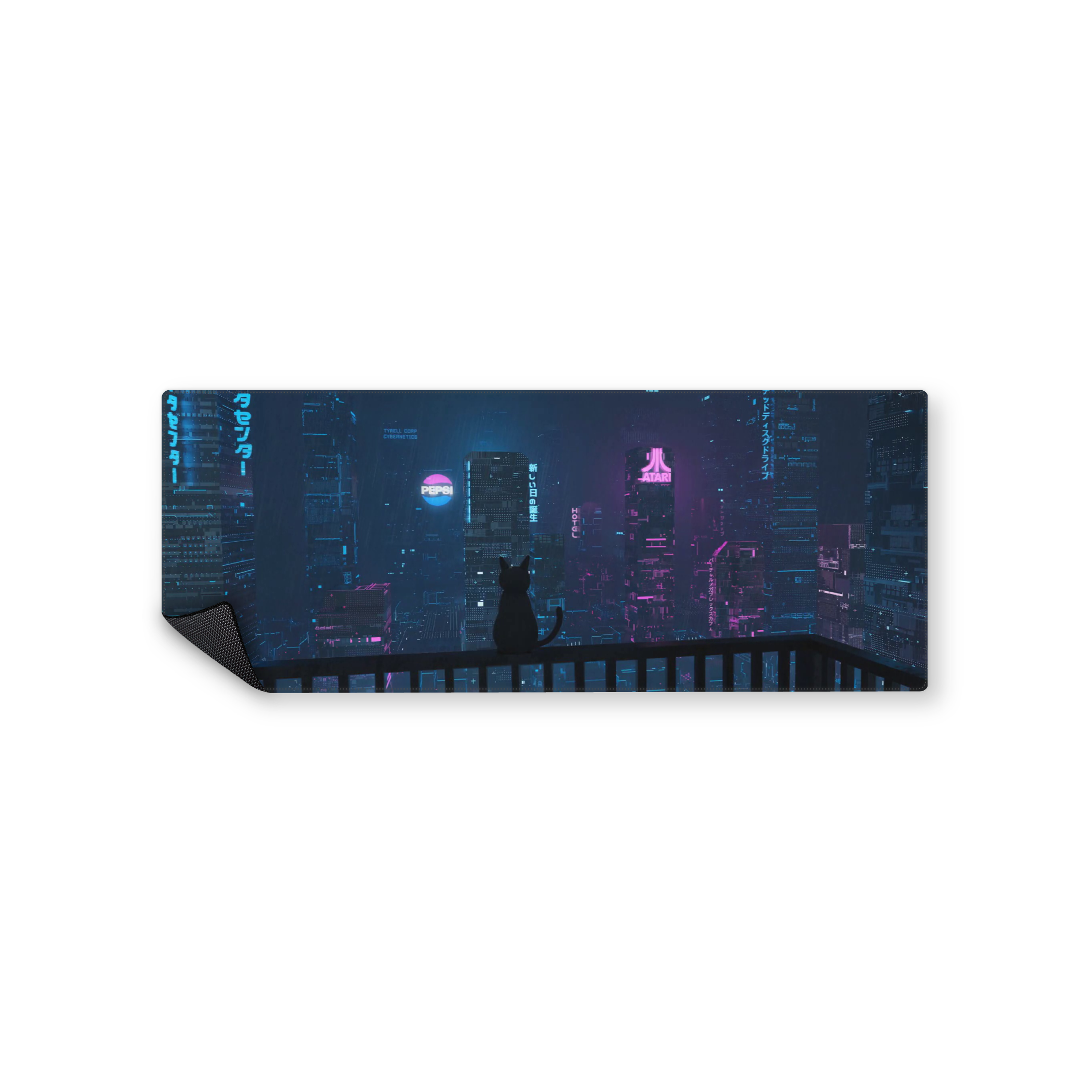 Mousepad GATO CIUDAD 82x32 Classic | PERSONALIZADO