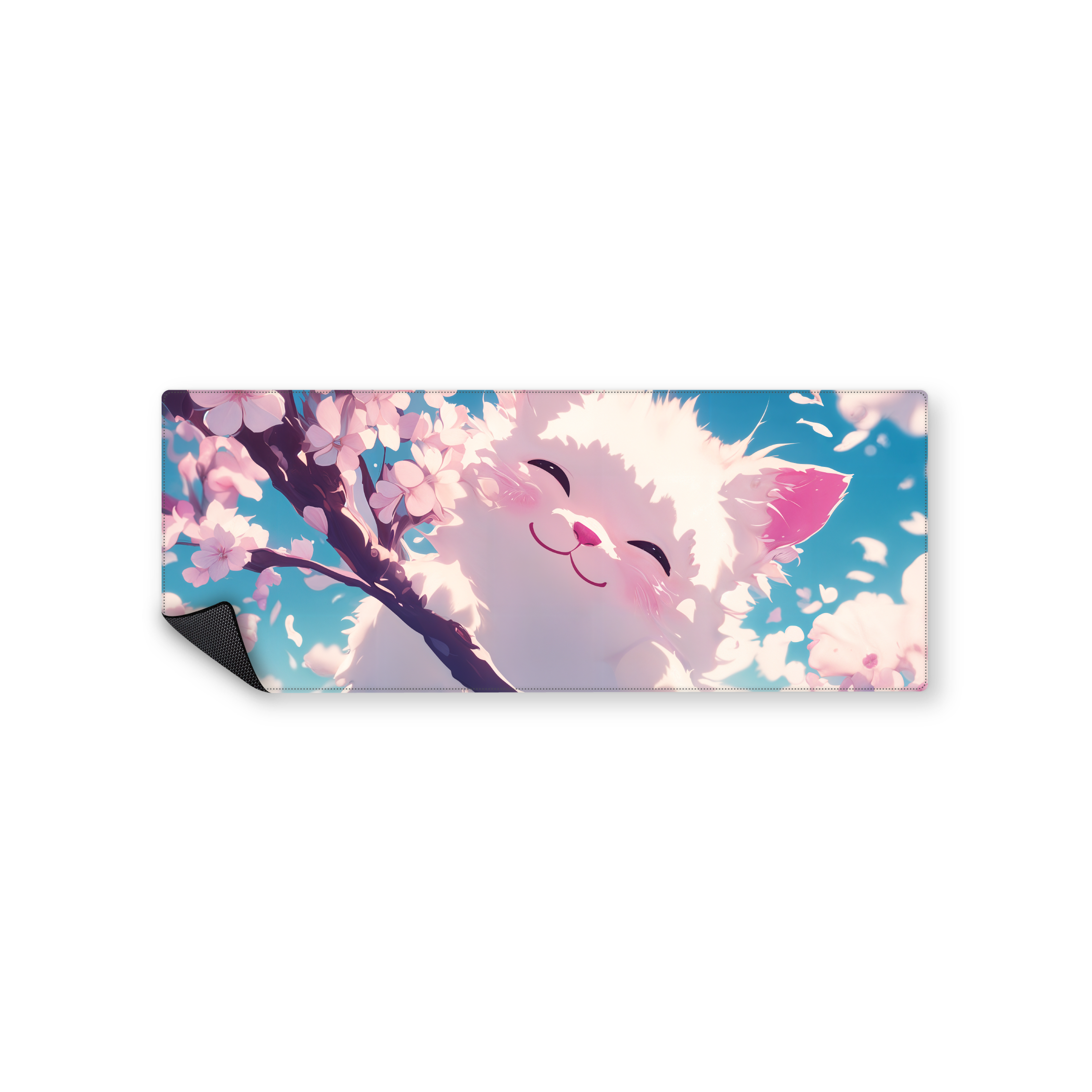 Mousepad Gatito Kawai 82x32 Classic | PERSONALIZADO