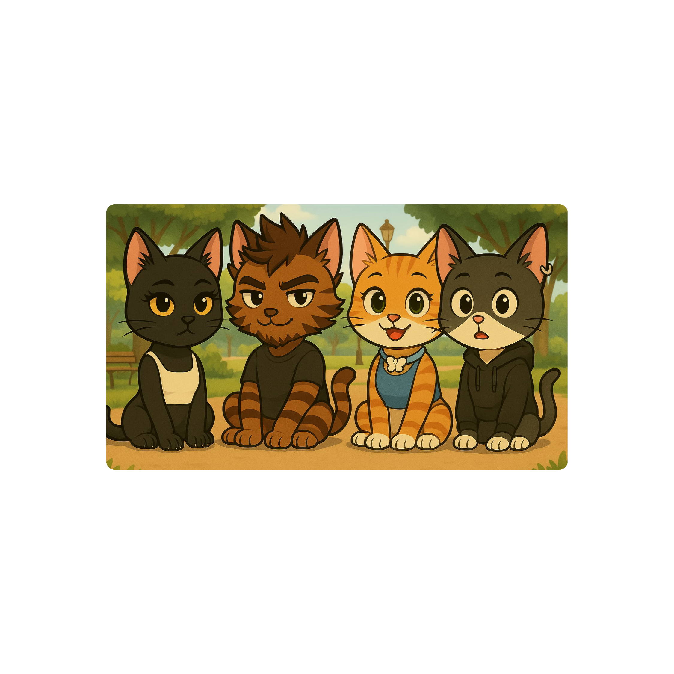 Mousepad Gatitos 70x40 Classic | PERSONALIZADO