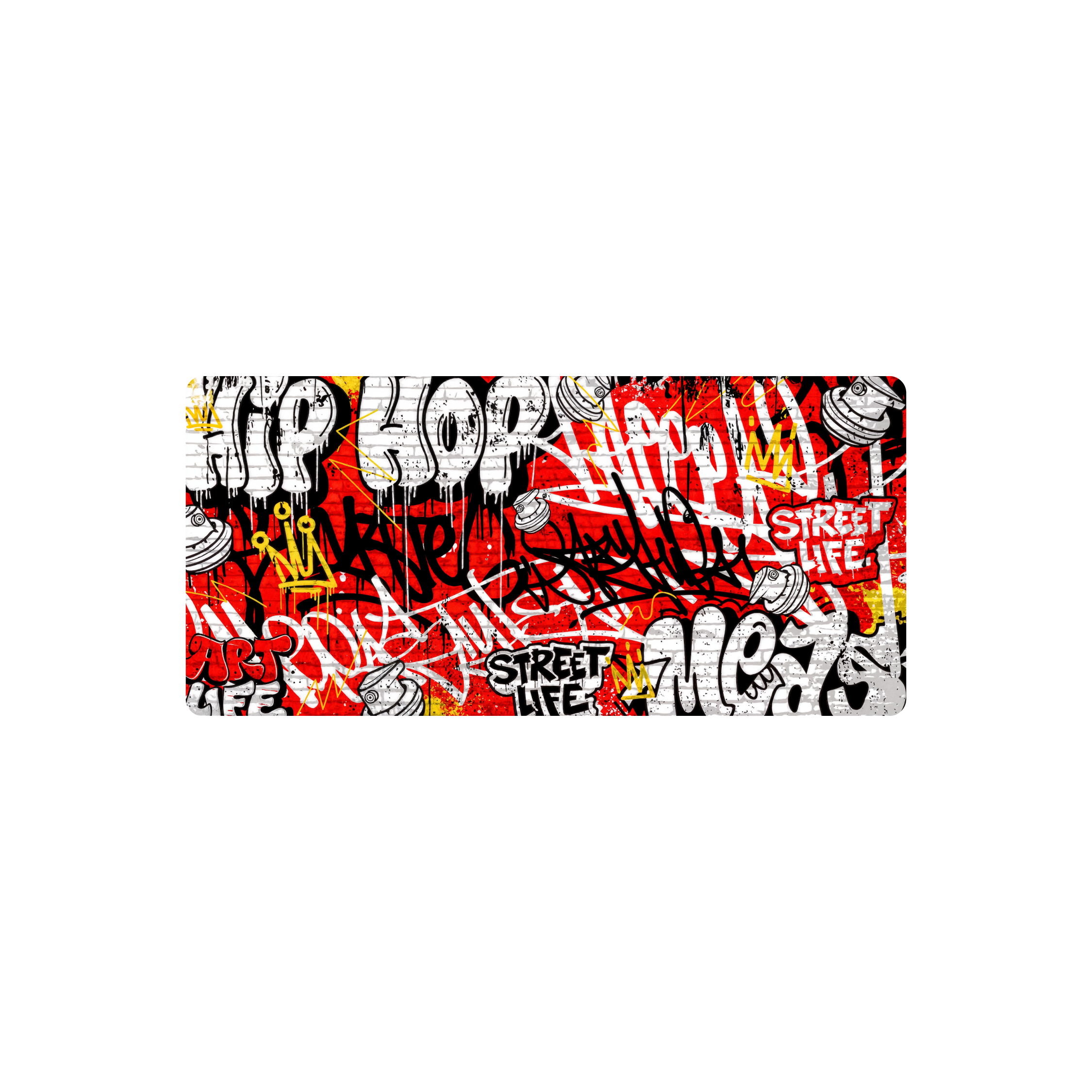 Mousepad Graffiti 2 90x42 Classic | PERSONALIZADO