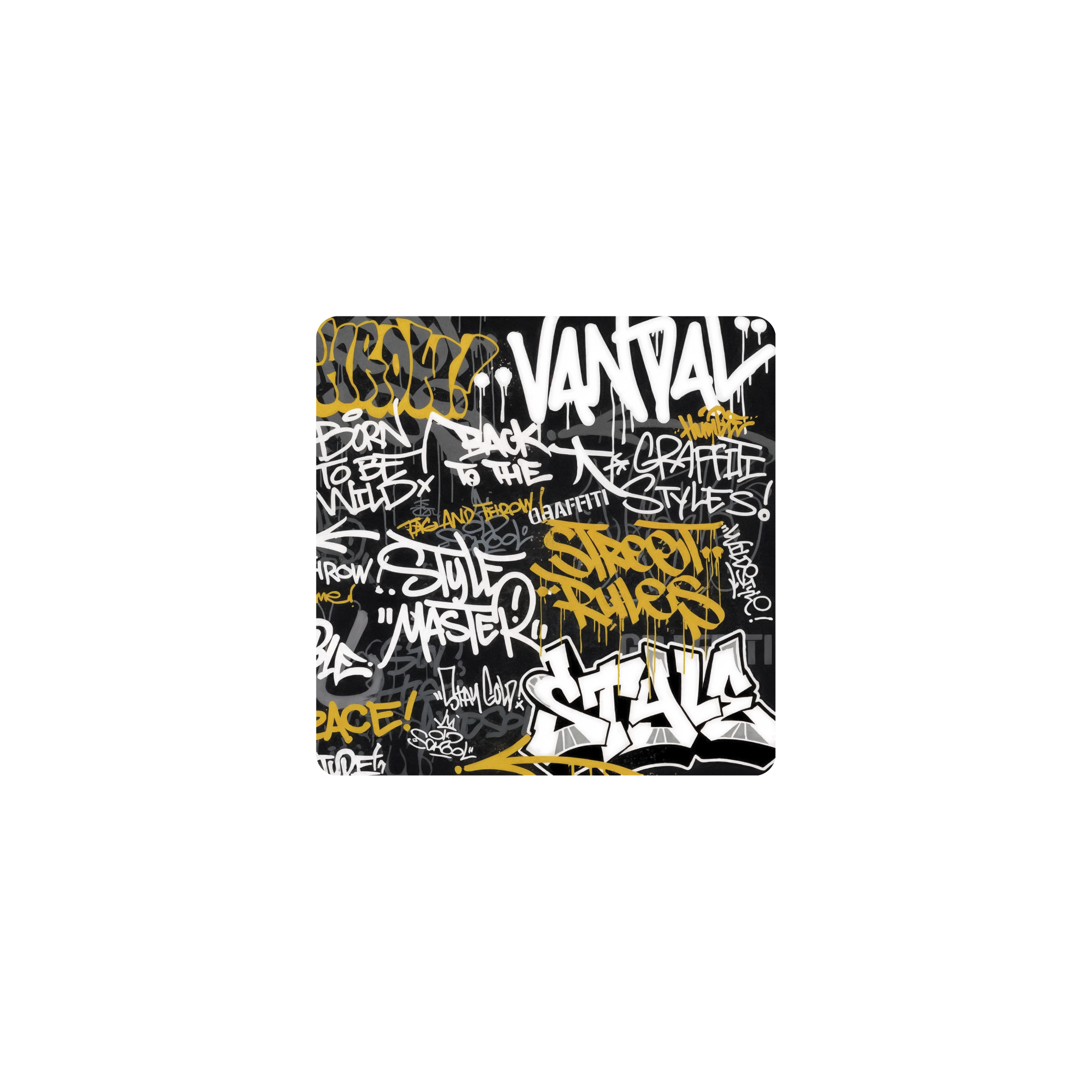 Mousepad Graffiti 45x45 Classic | PERSONALIZADO