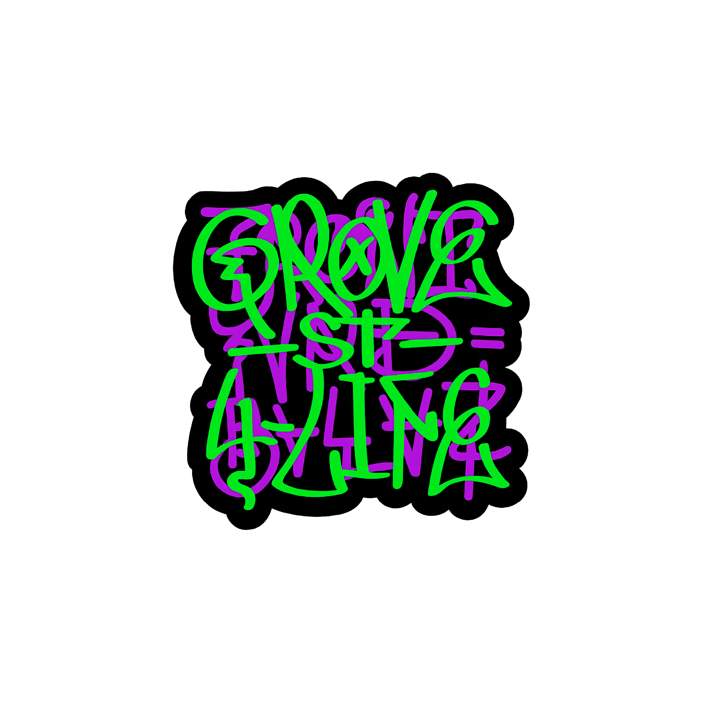 Grove Street Graffiti 25x25 | MgM FORMS