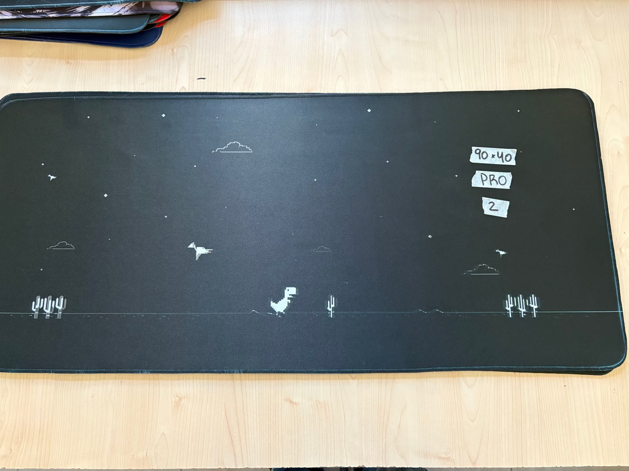 Mousepad Dino Google 2 90x40 | Serie PRO - OUTLET