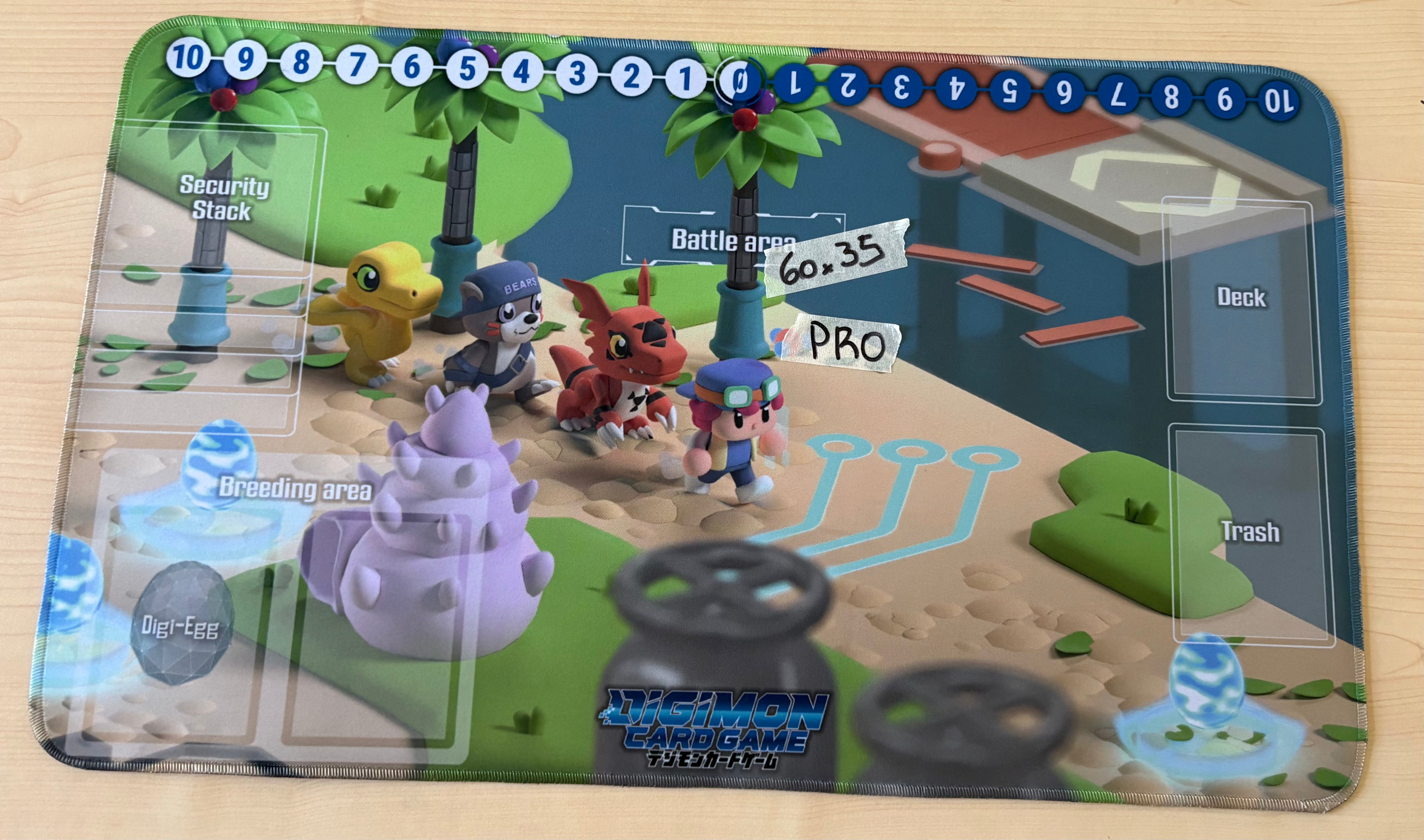 Mousepad Digimon 60x35 | Serie PRO - OUTLET