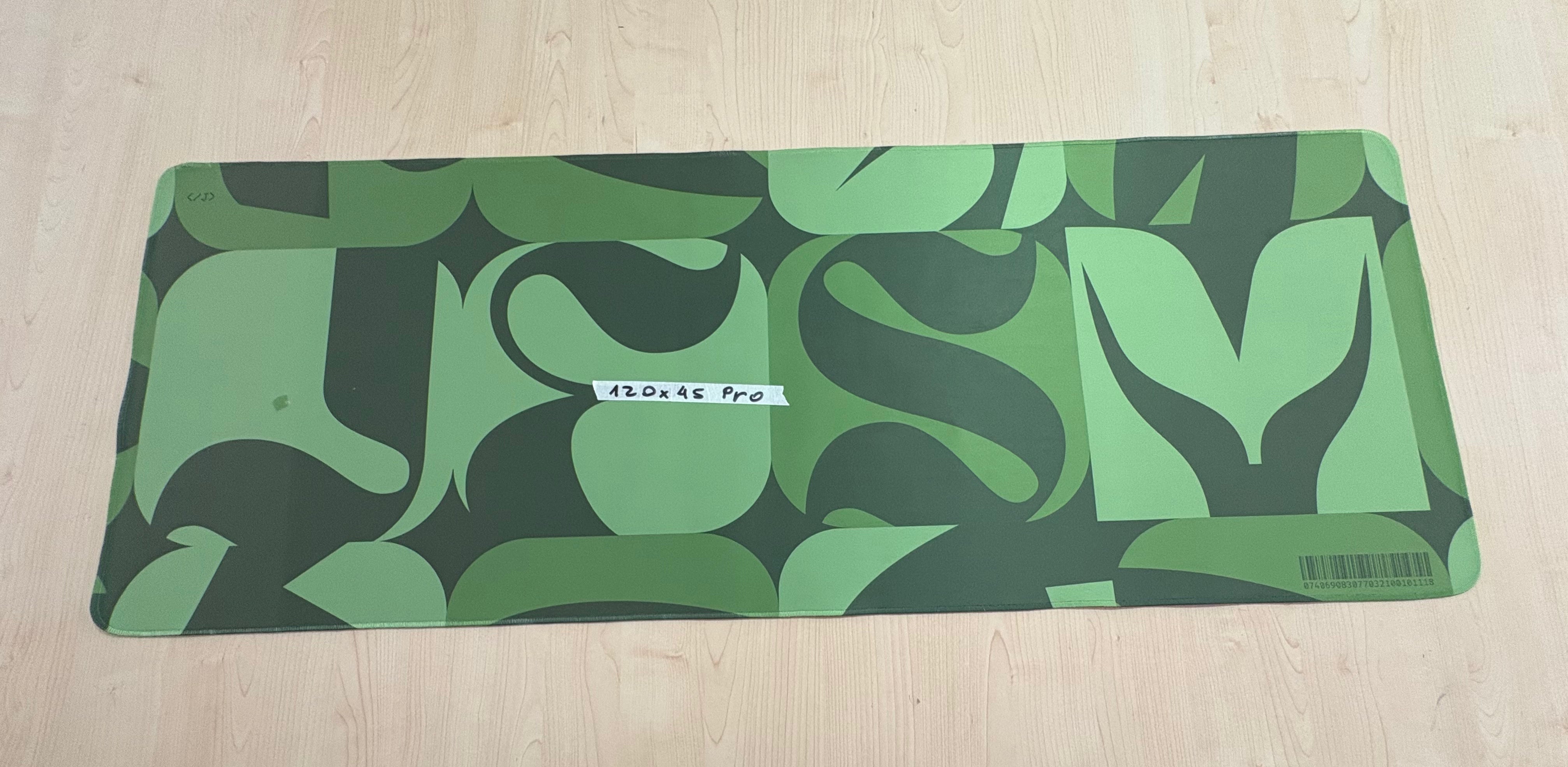Mousepad Jesv Green 120x45| PRO - OUTLET