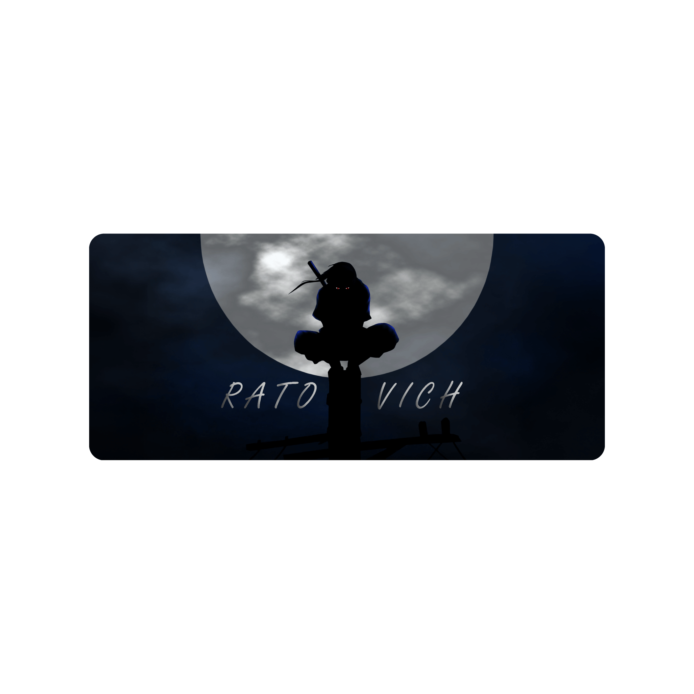 Mousepad Itachi Uchiha 115x50 Classic | PERSONALIZADO