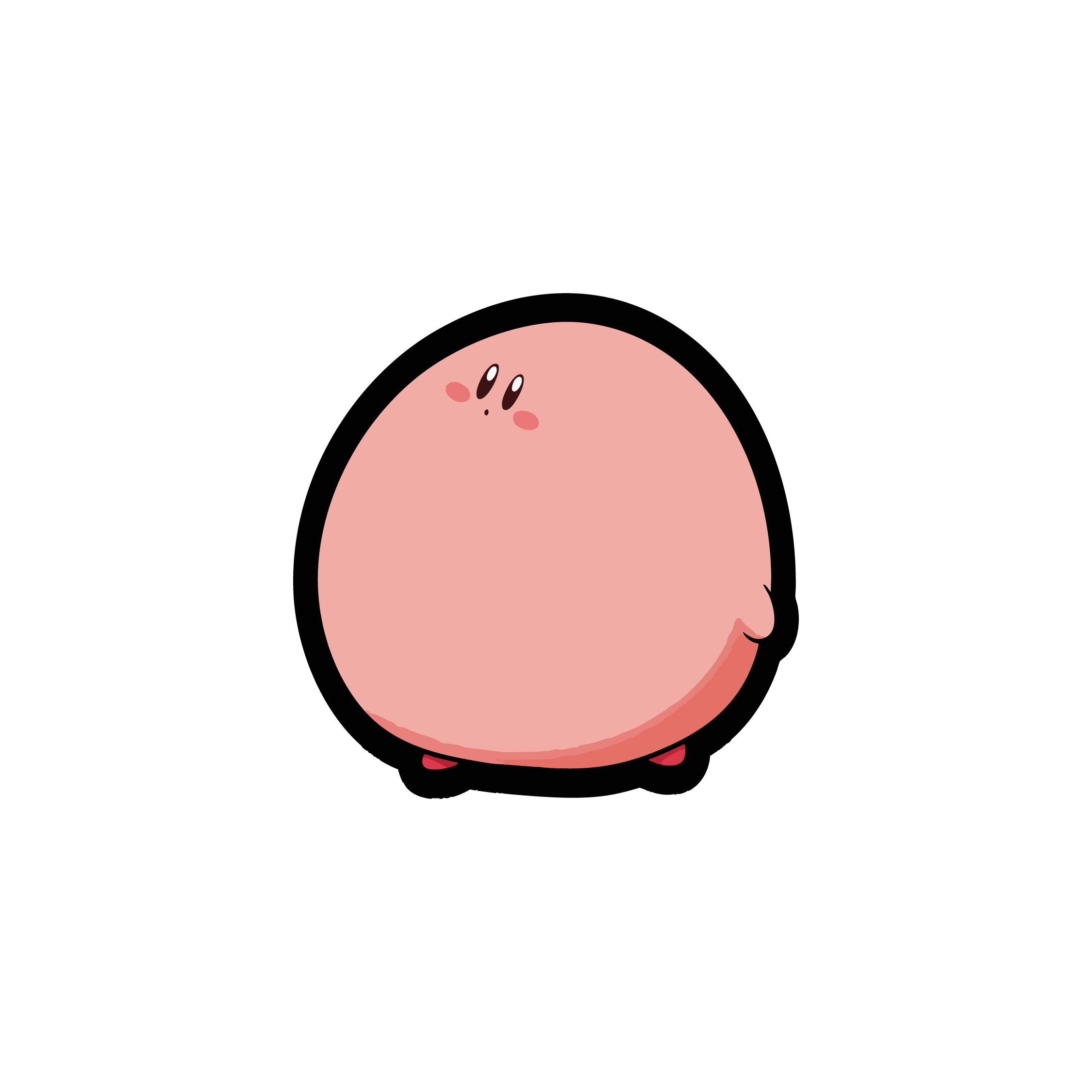 Kirby Gordo 25x25 | MgM FORMS