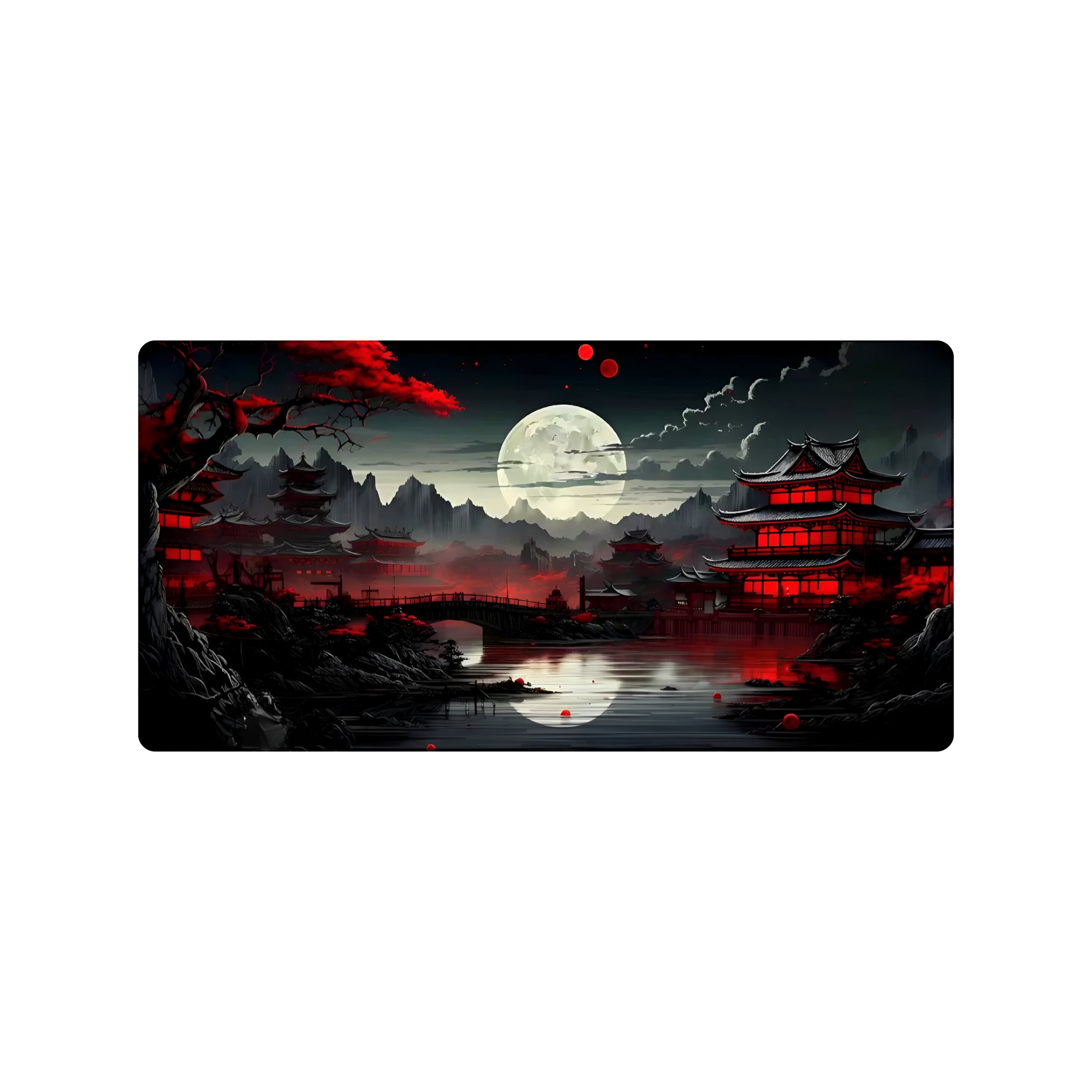 Mousepad Kyoto Night 100x50 PRO | PERSONALIZADO