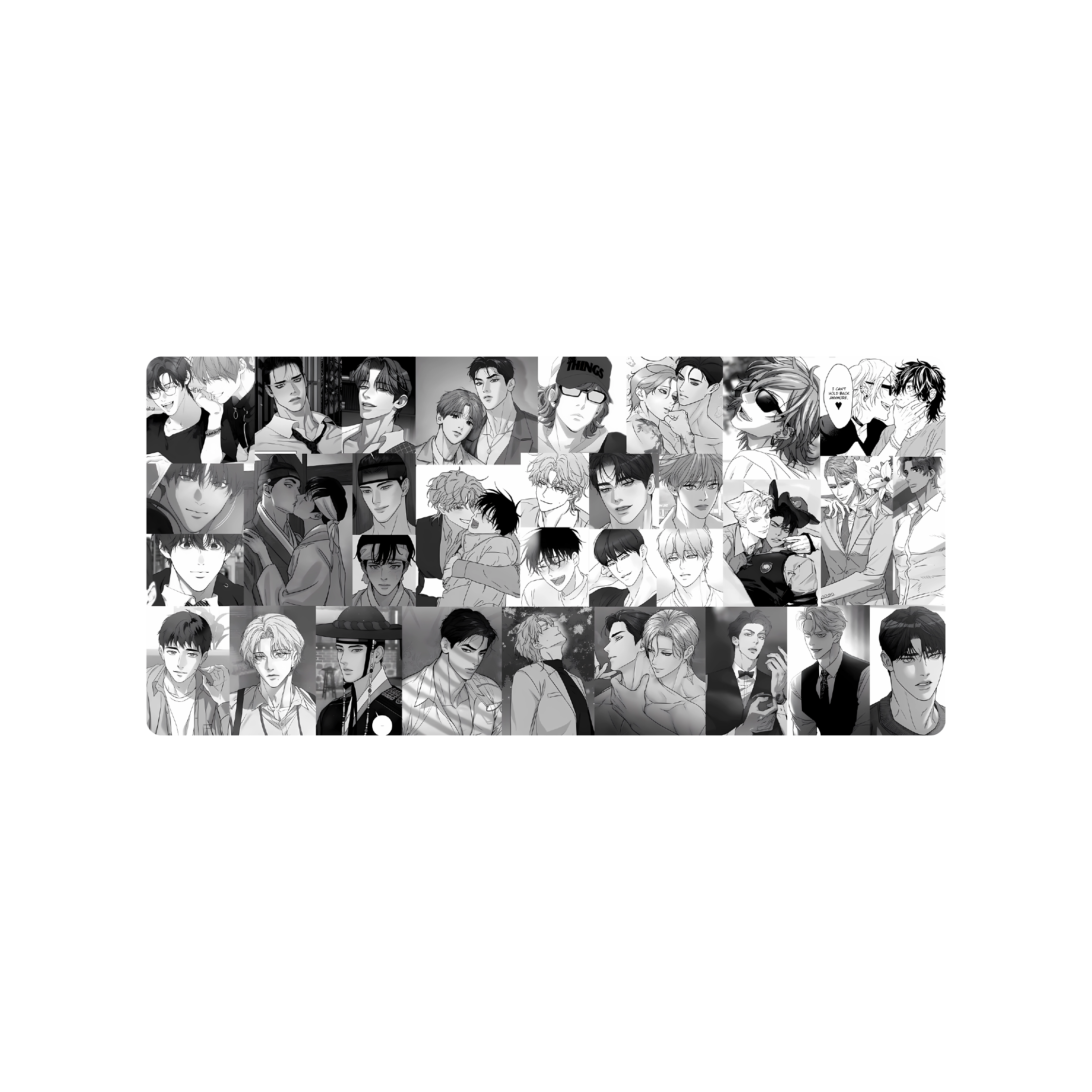 Mousepad MANHWAS BL 60x28 Classic | PERSONALIZADO