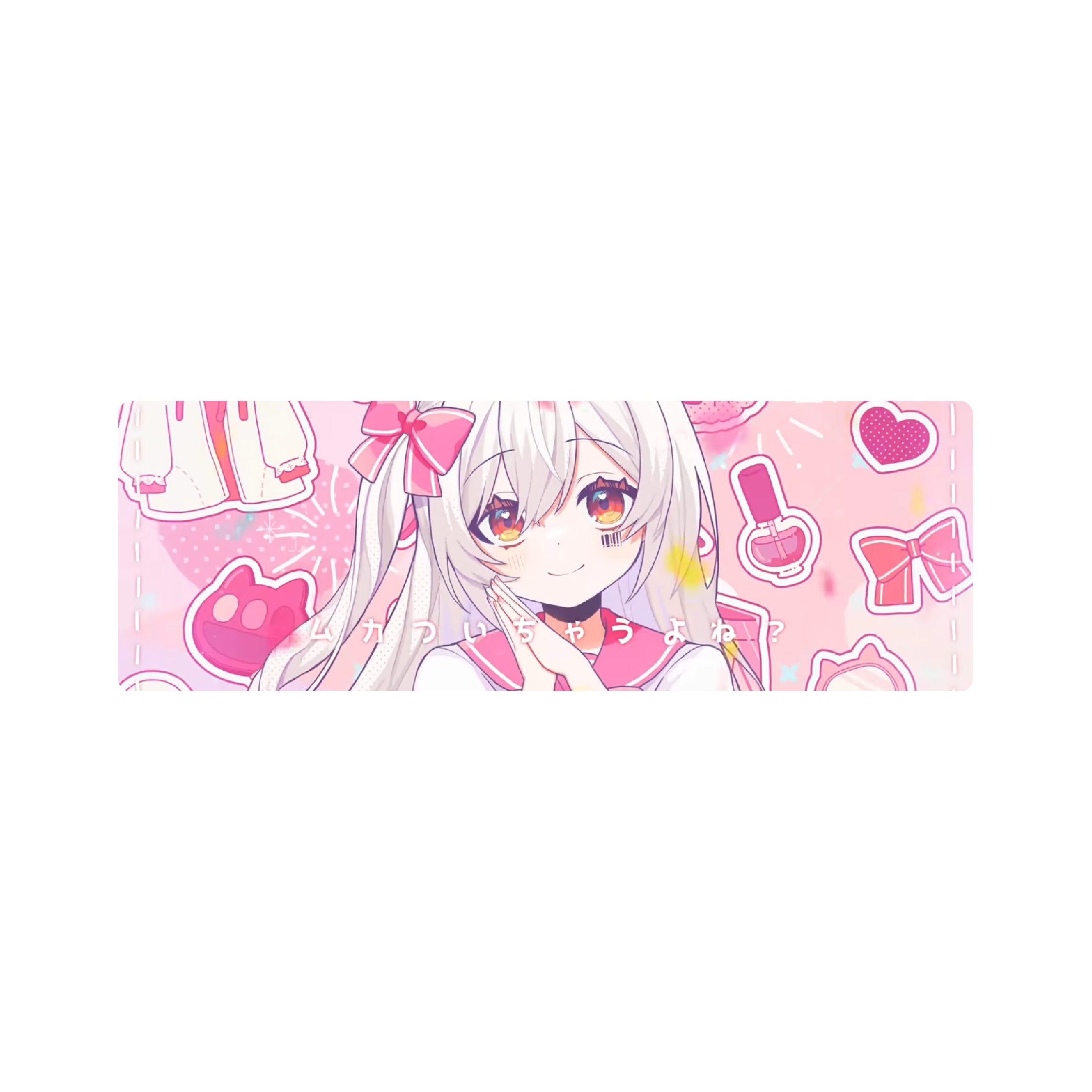 Mousepad Mafumafu kawaikute gomen 120x40 Classic | PERSONALIZADO