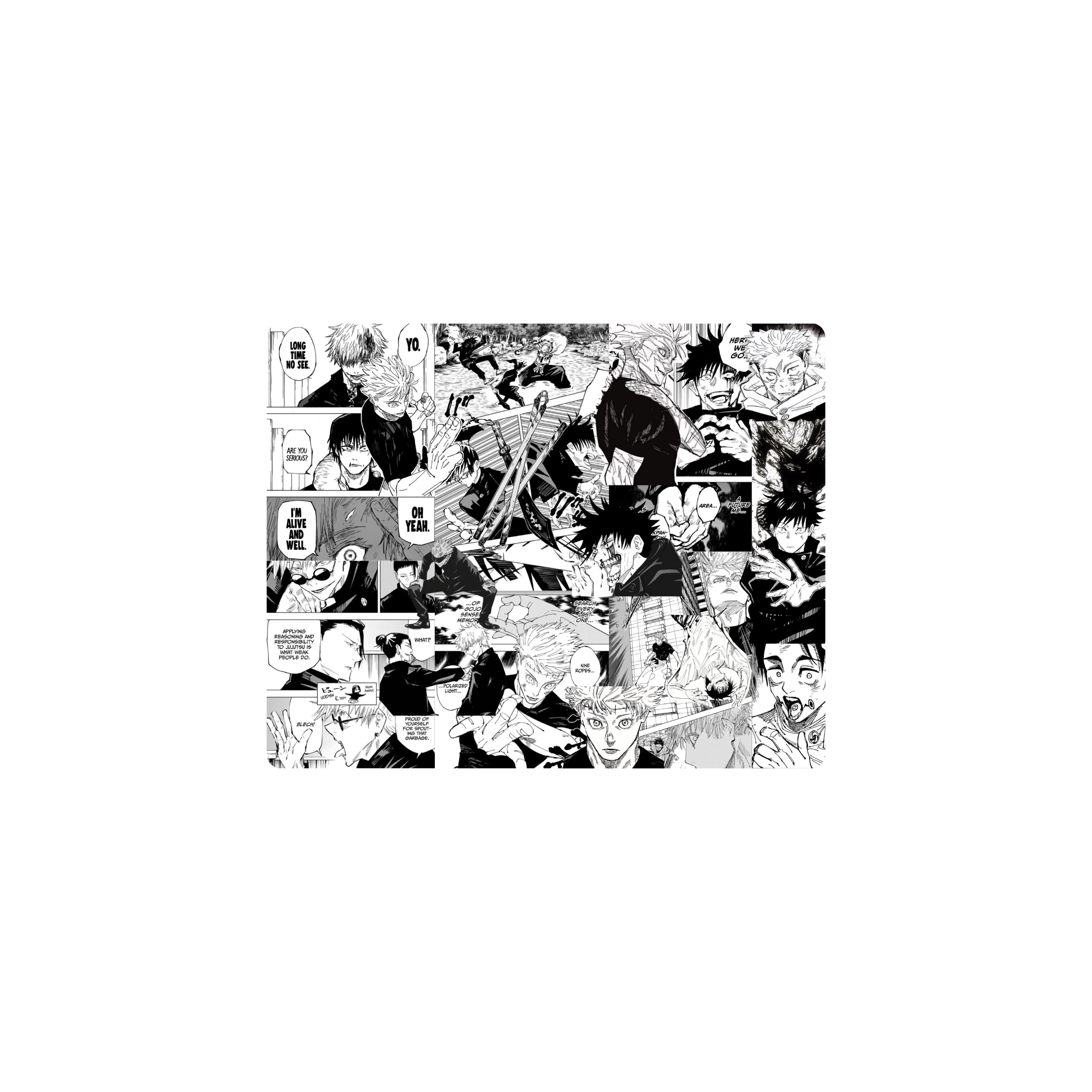 Mousepad Manga jujutsu kaisen 2 50x40 Classic | PERSONALIZADO