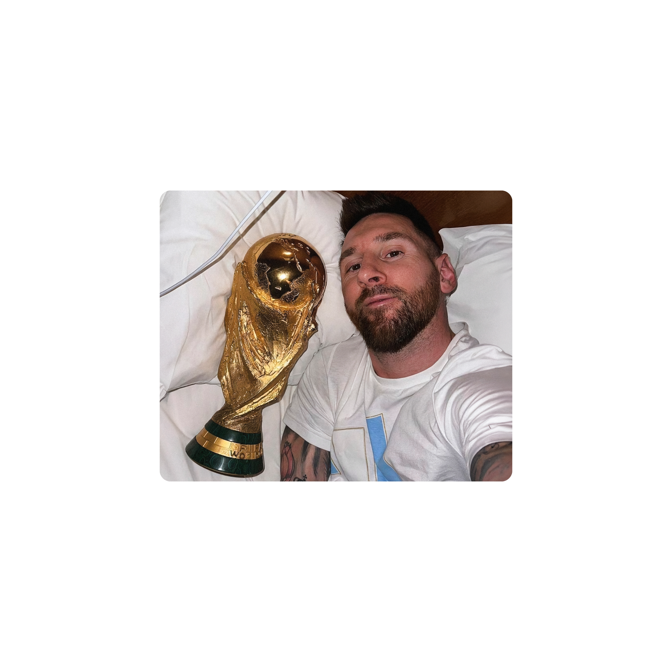 Mousepad MessiCopa 30x25 Classic | PERSONALIZADO