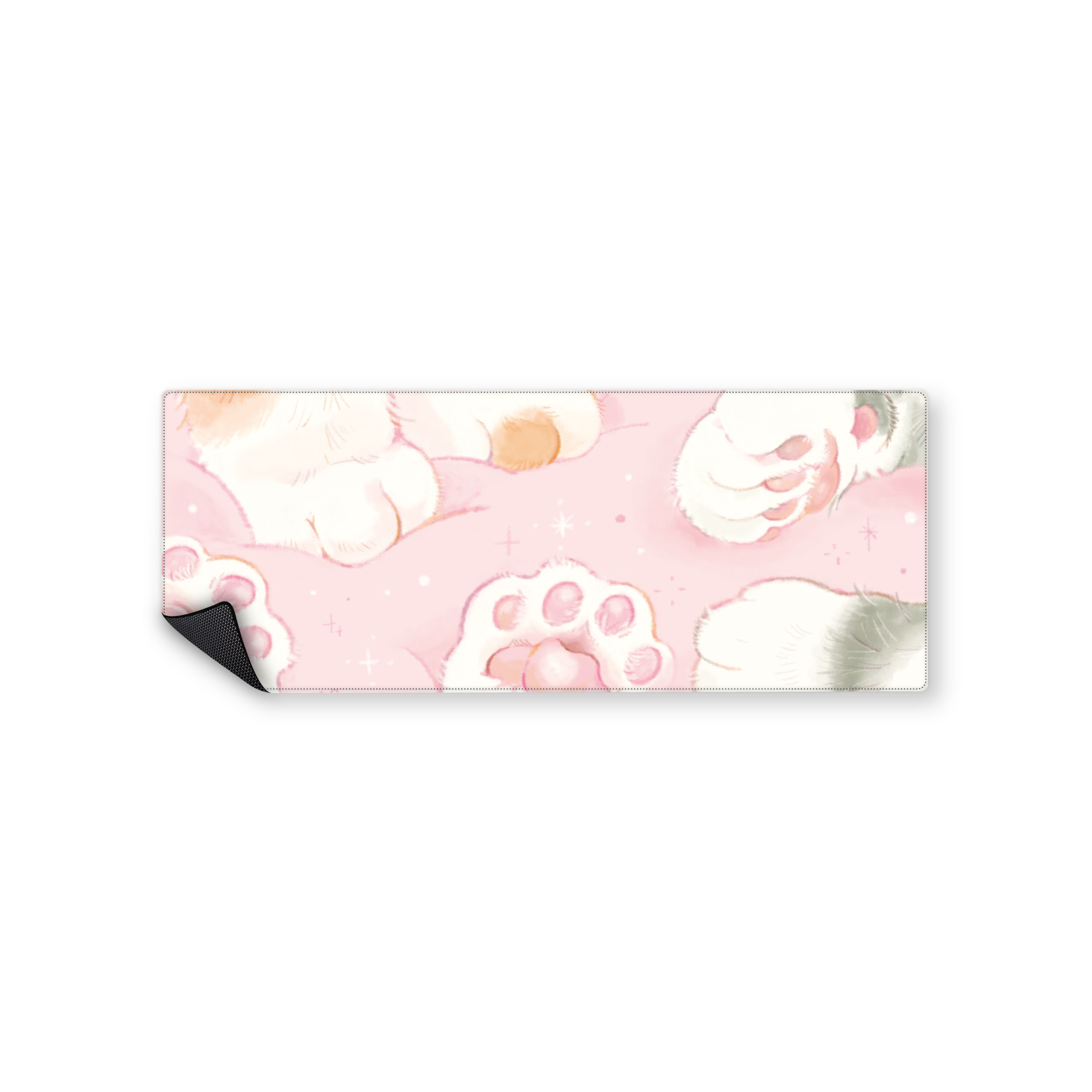 Mousepad Patitas de gatos 82x32 Classic | PERSONALIZADO