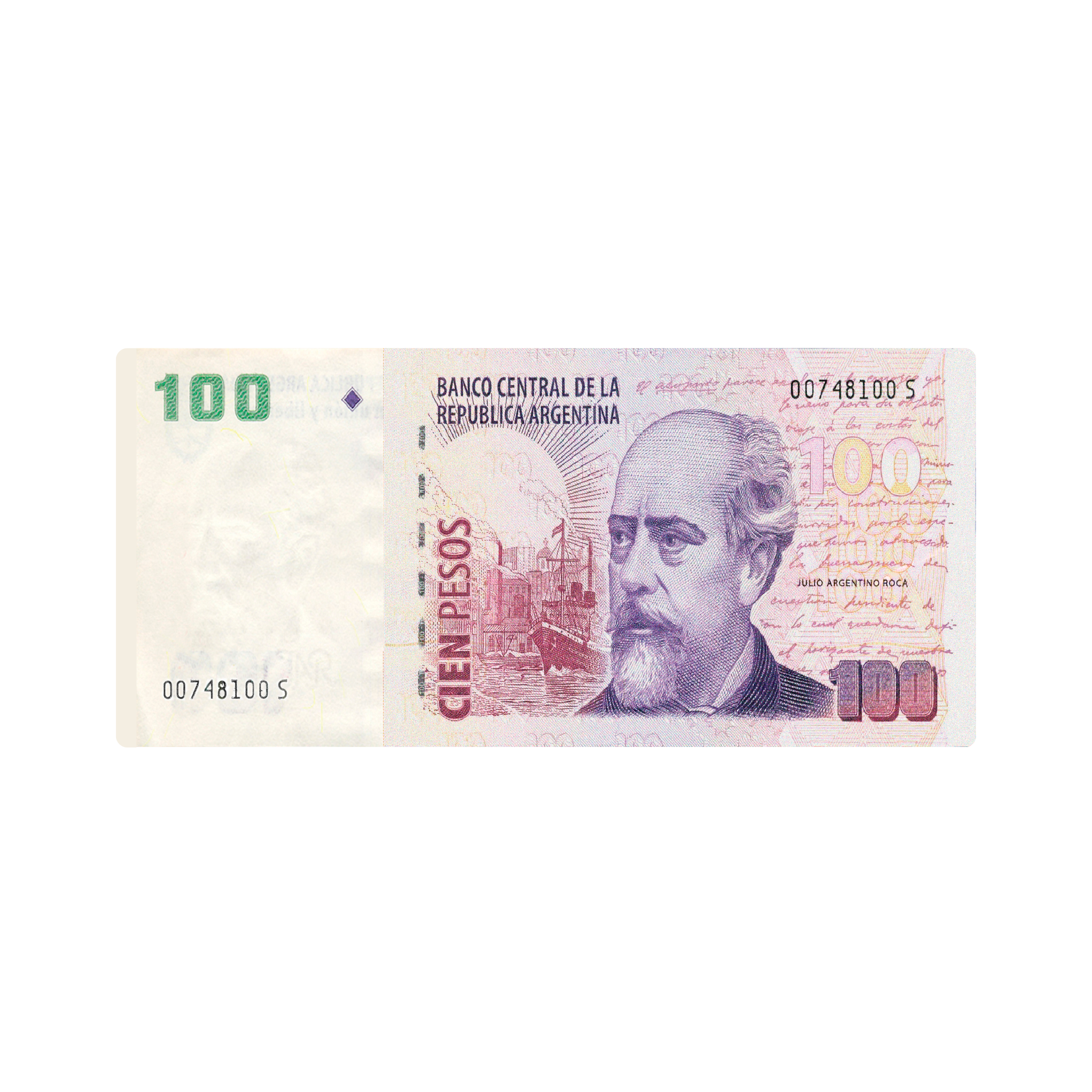 Mousepad Billete 100 pesos 65x30 PRO | MGM-EDITOR