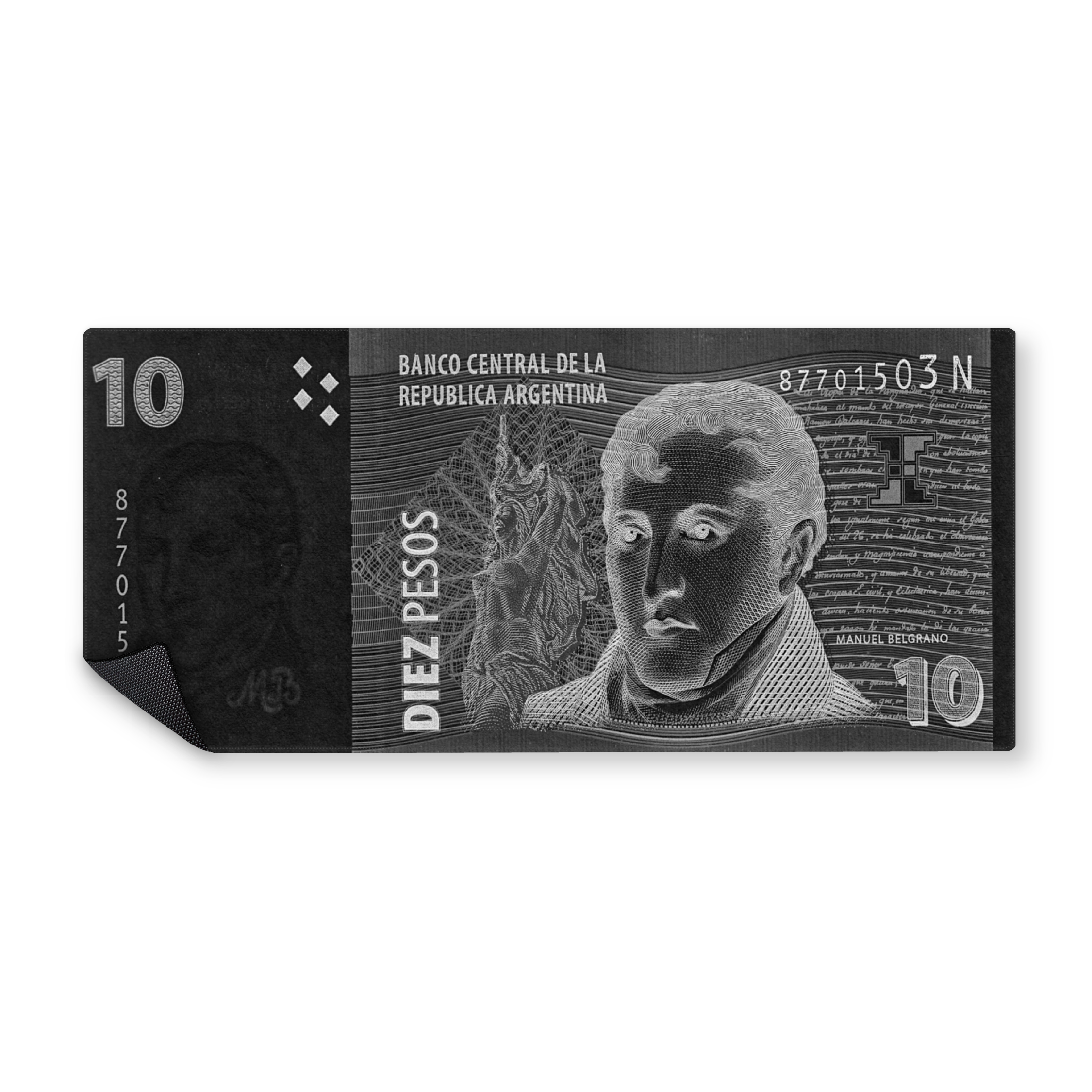 Mousepad 10 Pesos | MGMGAMERS