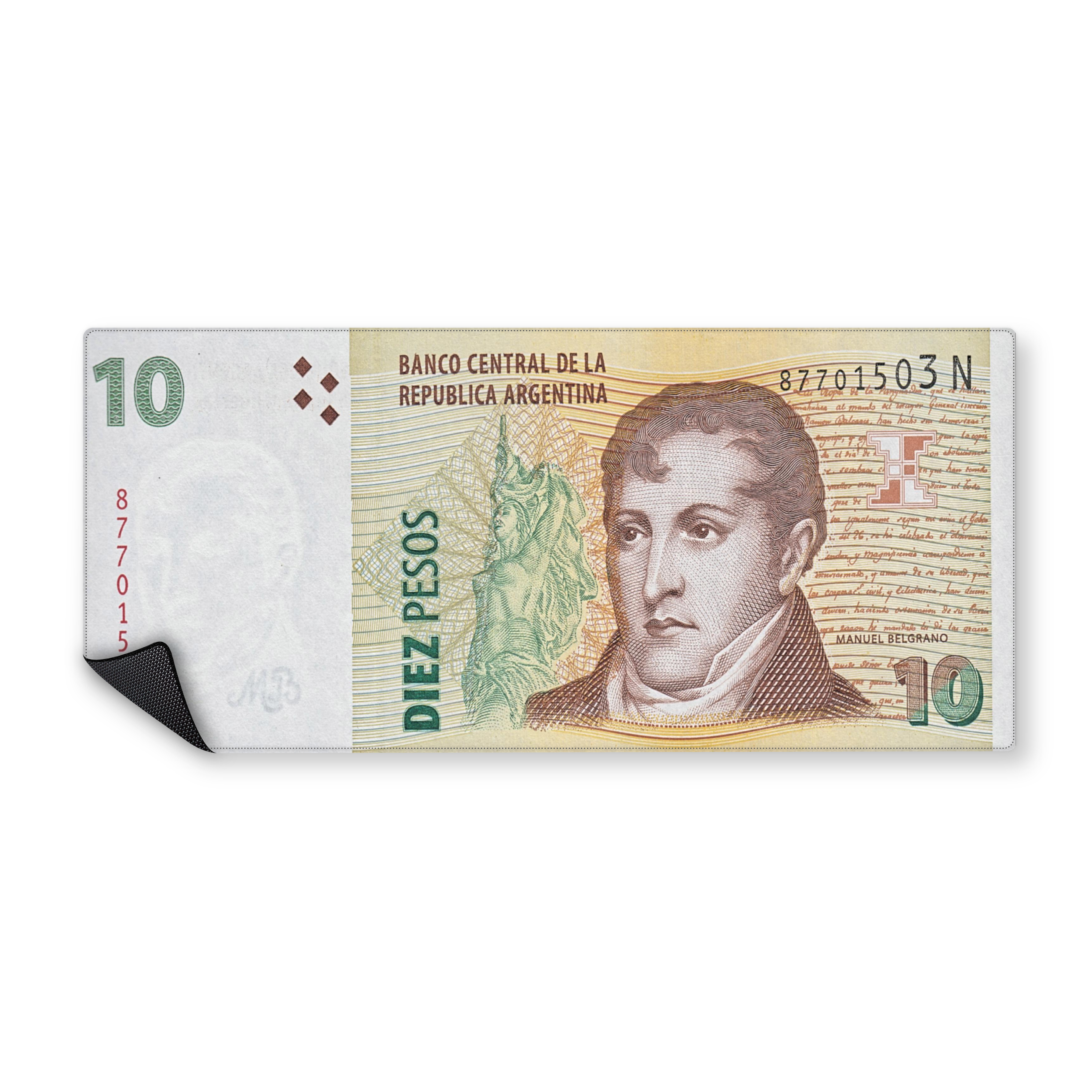 Mousepad 10 Pesos | MGMGAMERS